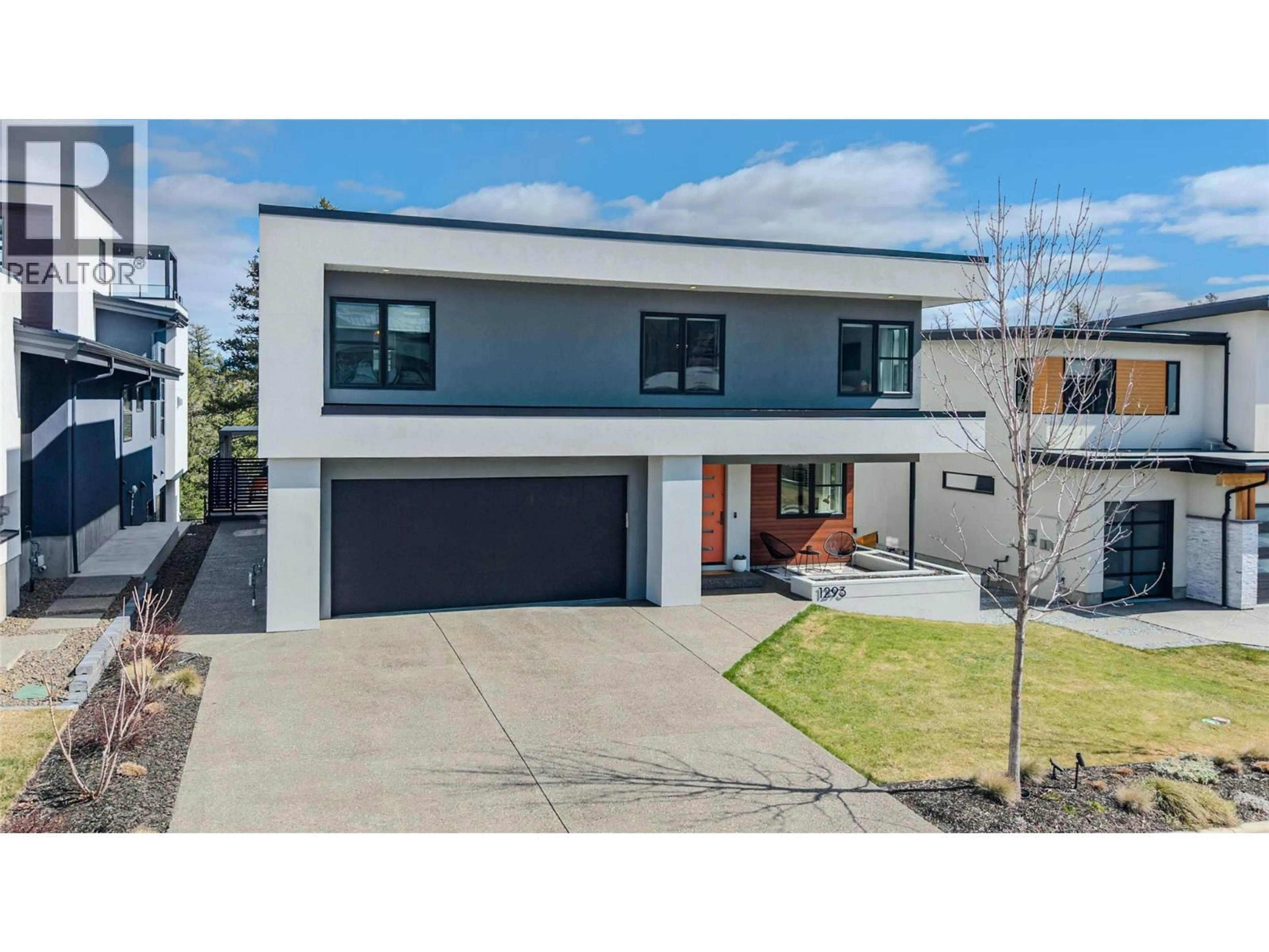 A pic from outside/outdoor area/front of a property/back of a property/a pic from drone, street for 1293 PRAIRIE ROSE DRIVE, Kamloops British Columbia V2E0B4