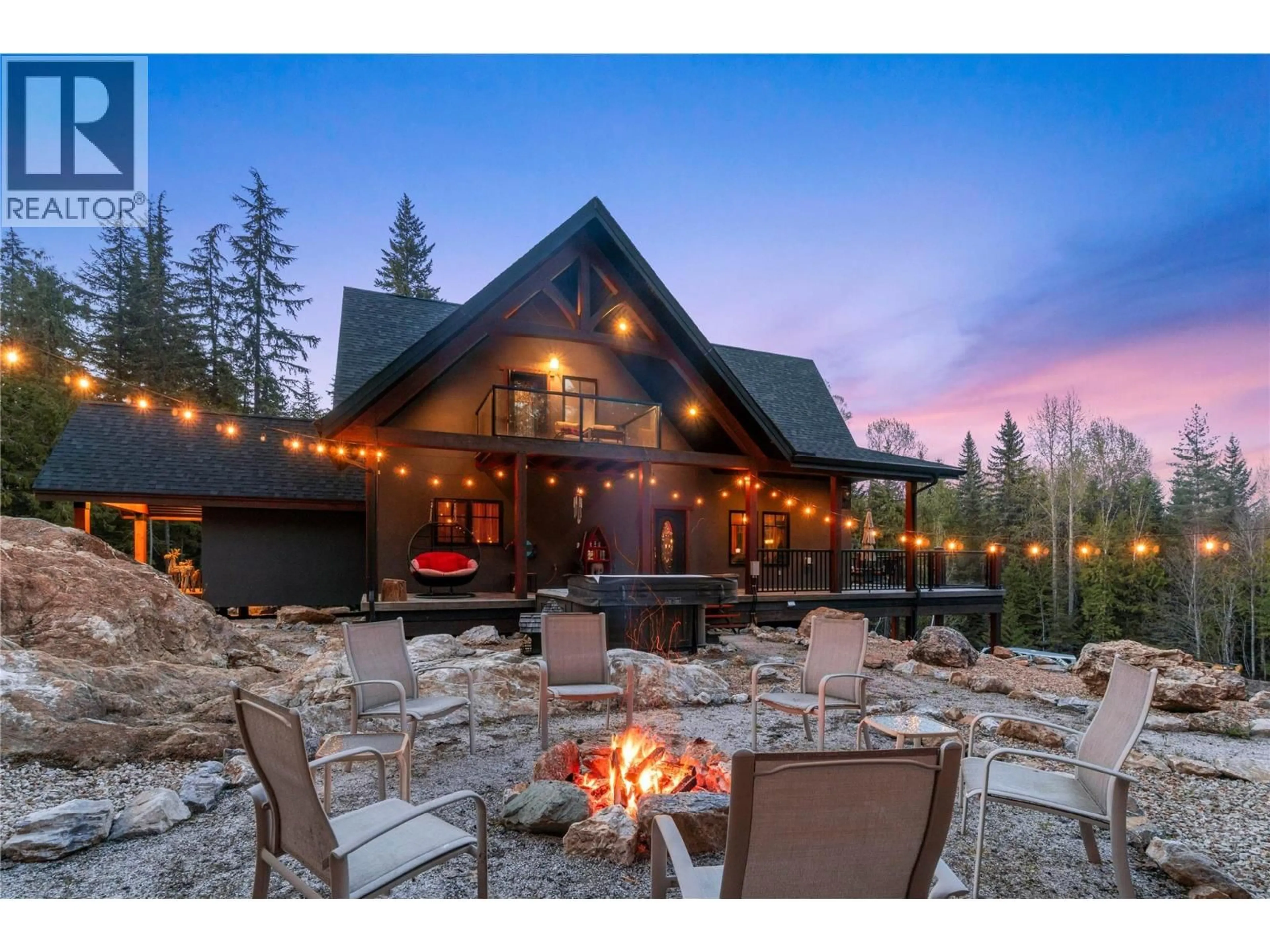 Patio, mountain view for 3785 CAMERON ROAD, Eagle Bay British Columbia V0E1T0