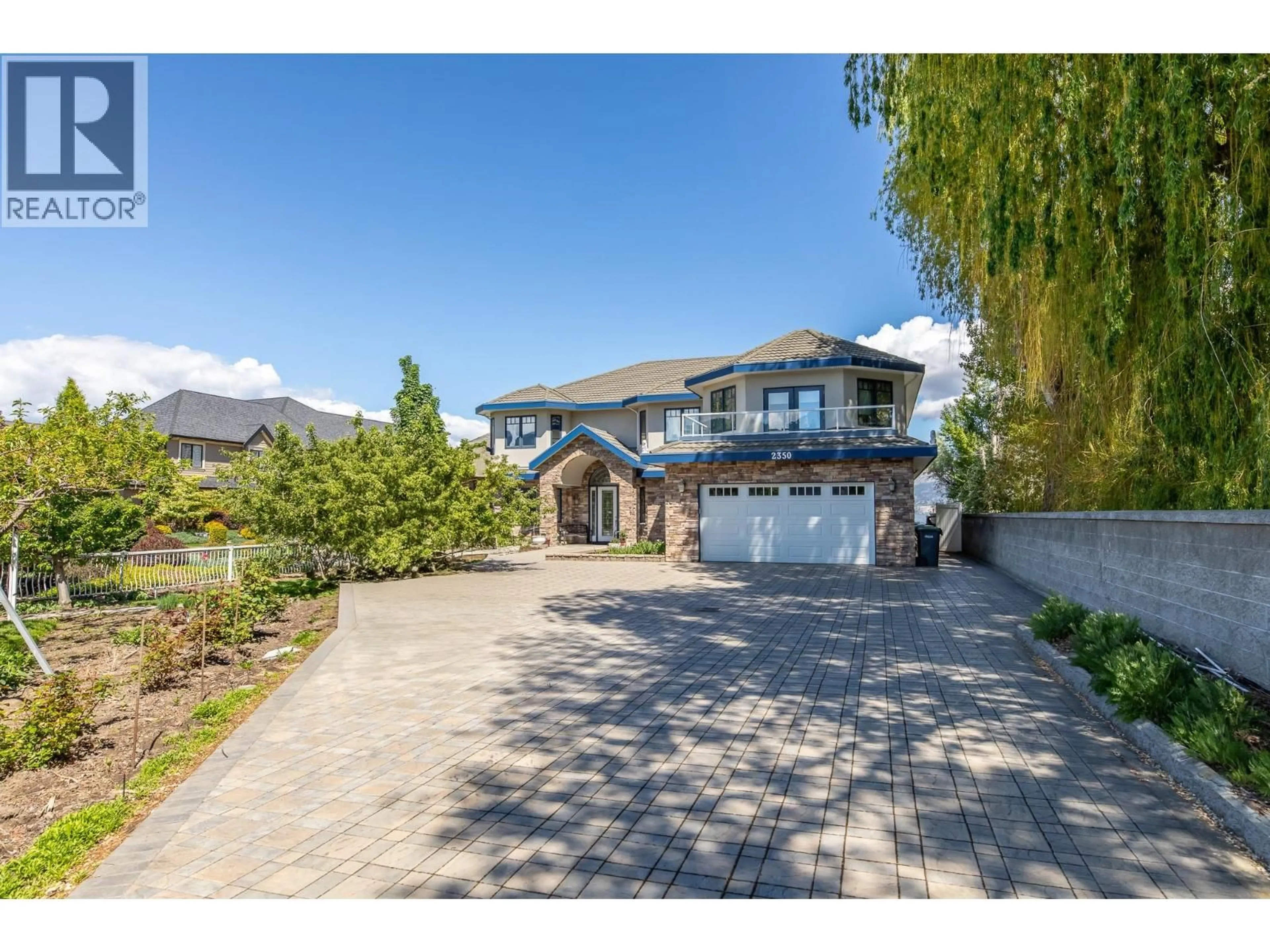 A pic from outside/outdoor area/front of a property/back of a property/a pic from drone, street for 2350 LANDRY CRESCENT, Summerland British Columbia V0H1Z9