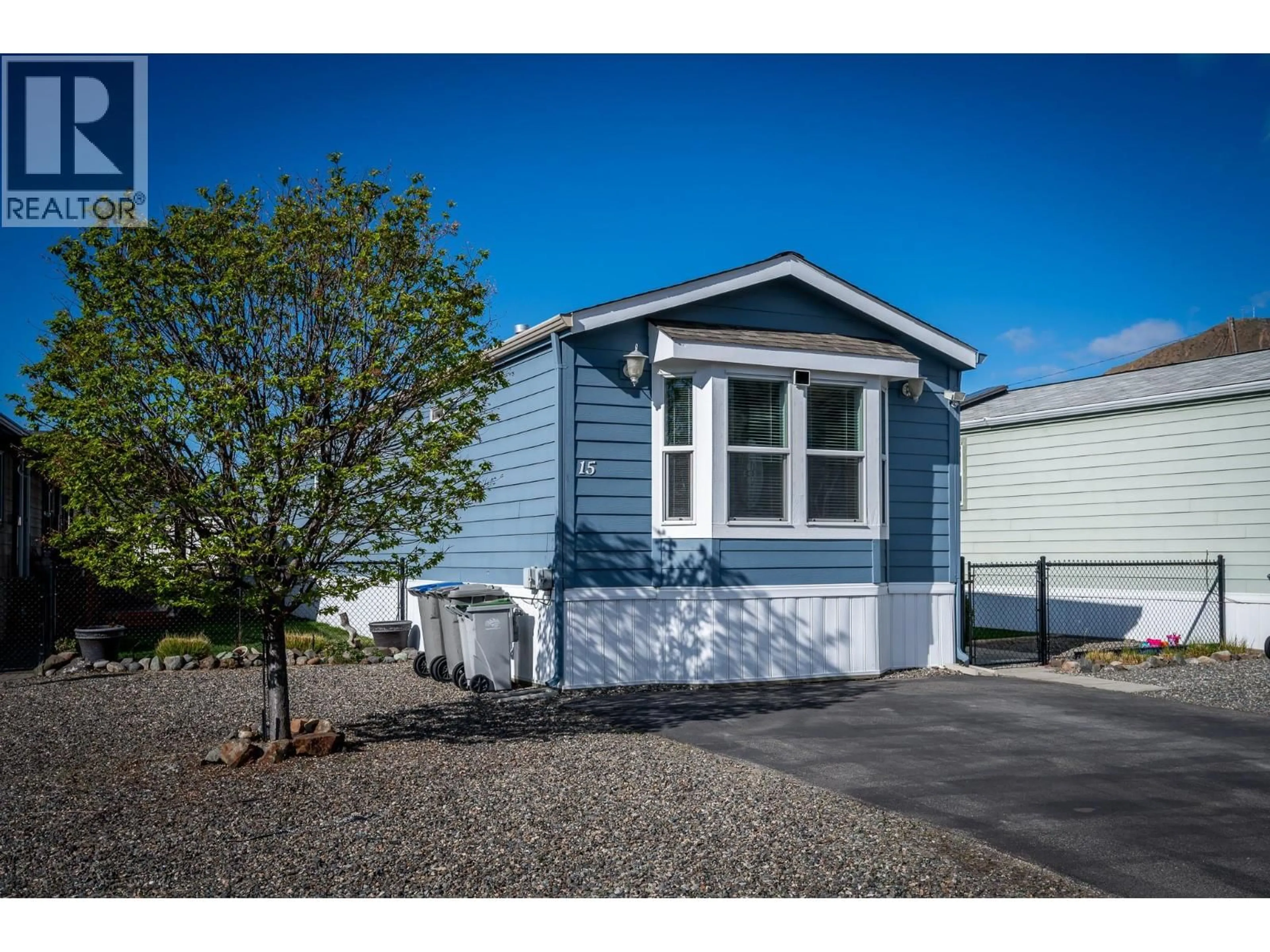 Home with vinyl exterior material, street for 15 - 1781 ORD ROAD, Kamloops British Columbia V2B0E8