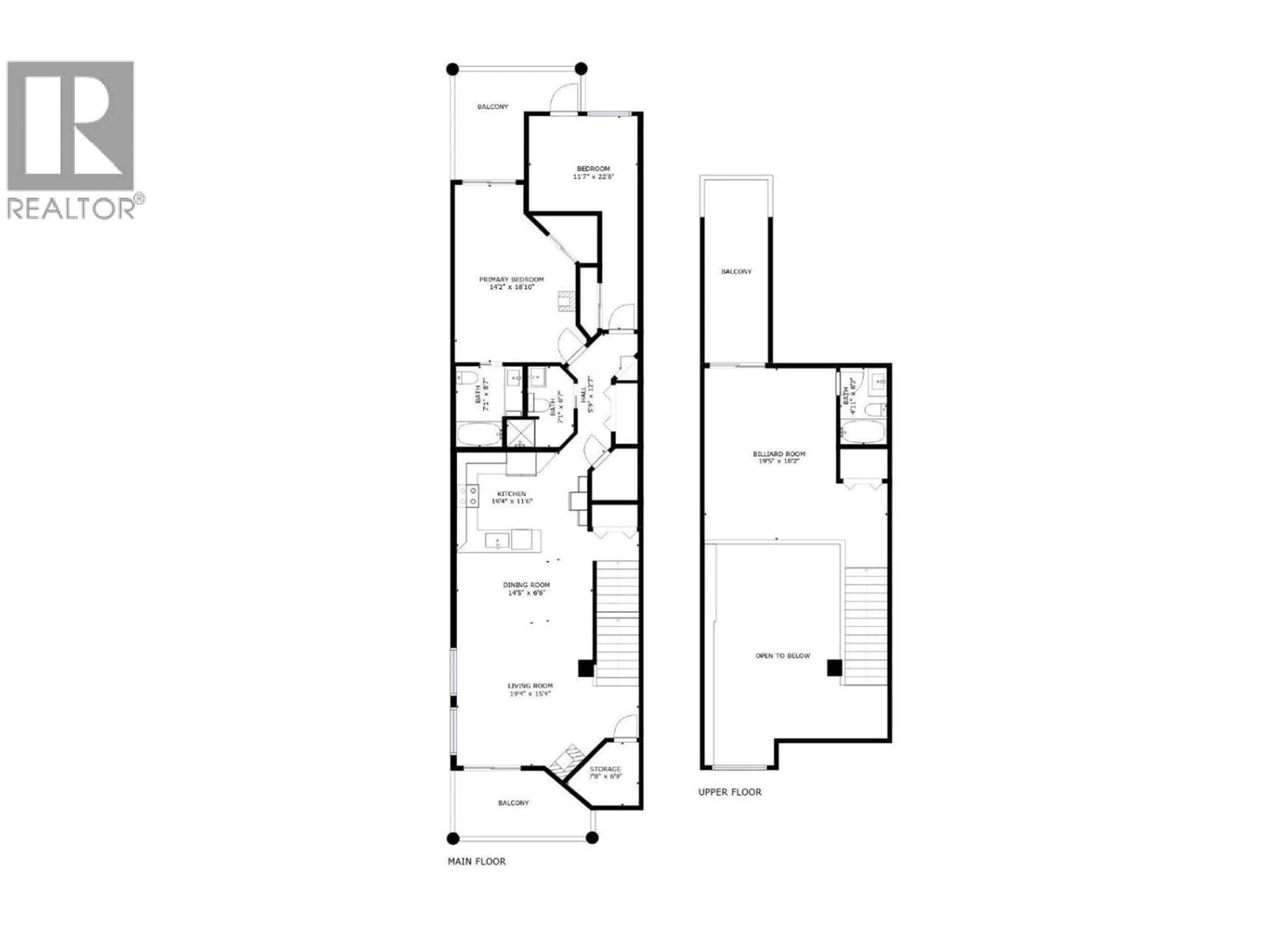 Floor plan for 236 - 1200 CAMERON AVENUE, Kelowna British Columbia V1W4T2
