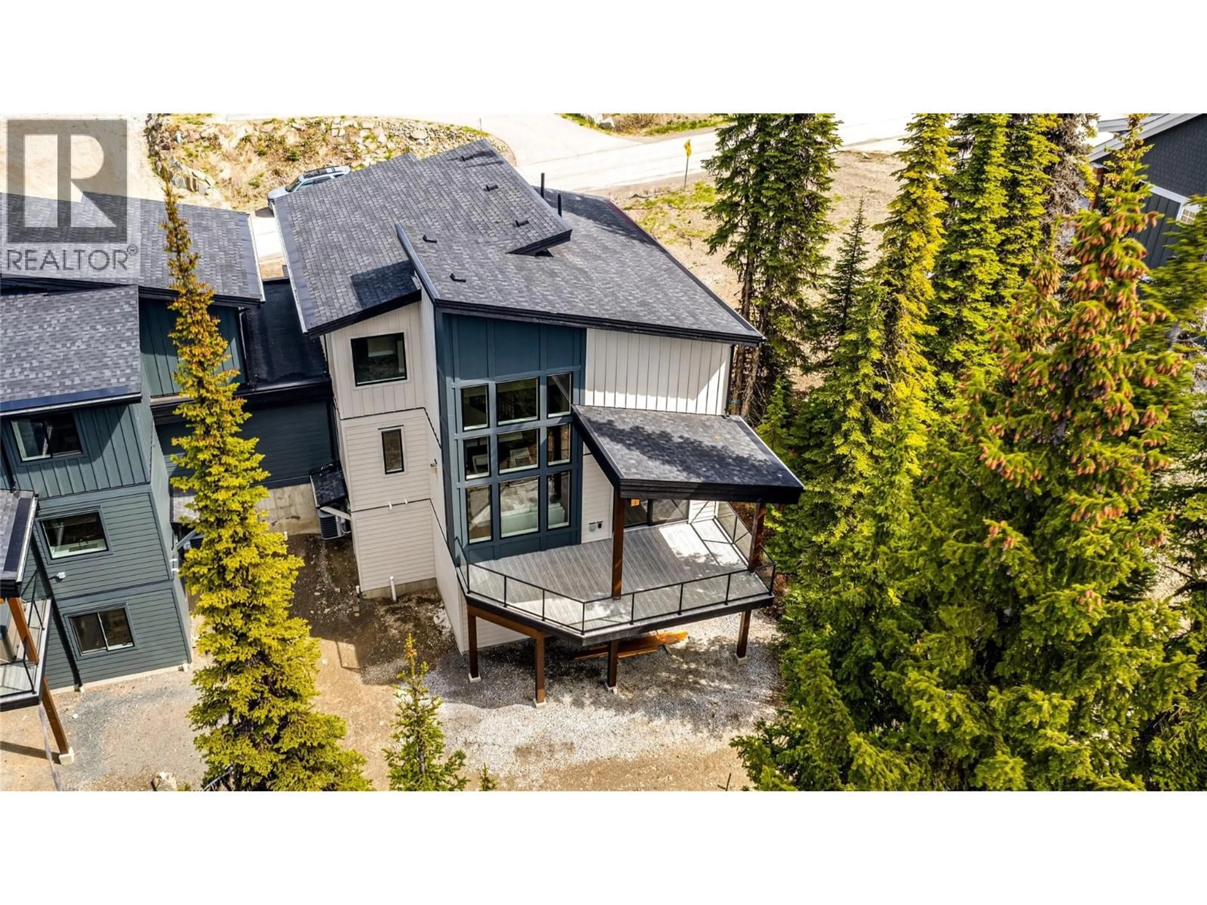 A pic from outside/outdoor area/front of a property/back of a property/a pic from drone, unknown for 9930 CATHEDRAL DRIVE, Silver Star British Columbia V1B0S1