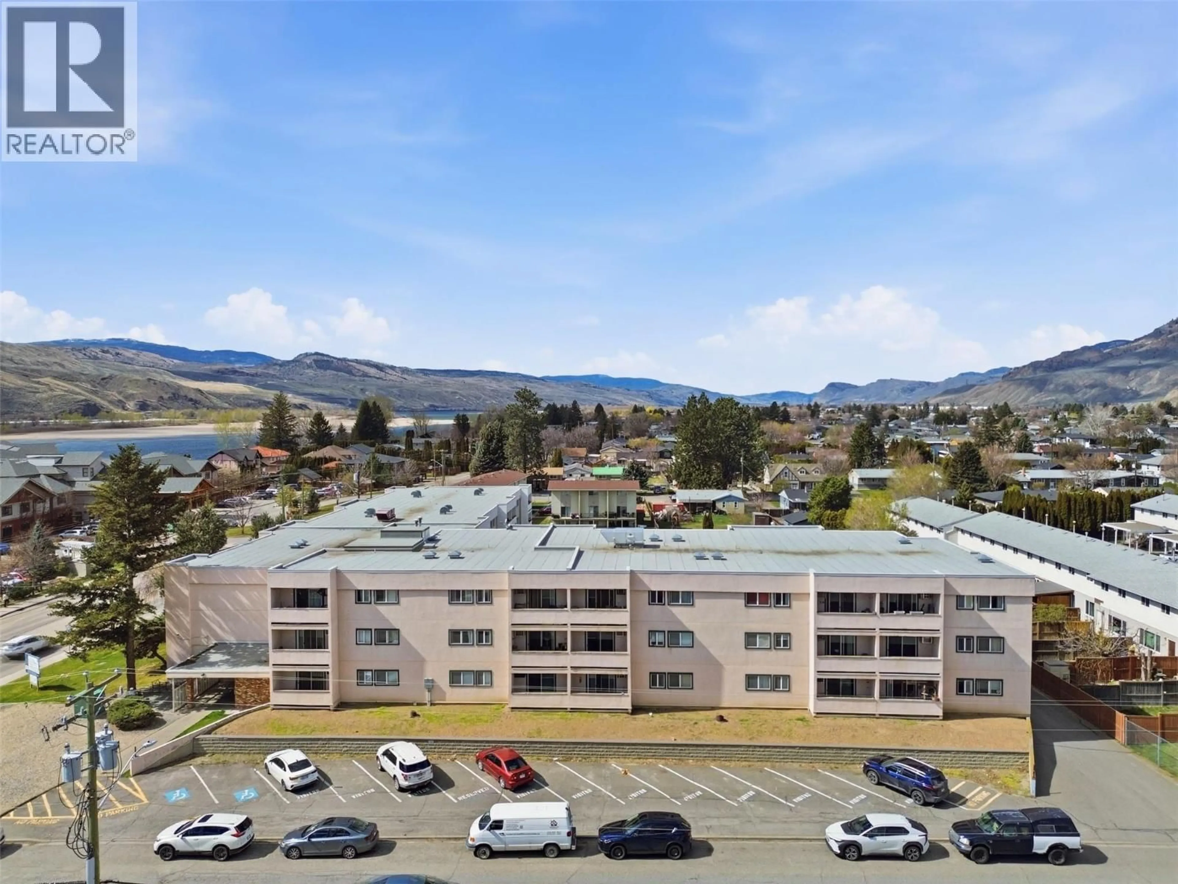 A pic from outside/outdoor area/front of a property/back of a property/a pic from drone, mountain view for 16 - 1900 TRANQUILLE ROAD, Kamloops British Columbia V2B7V1