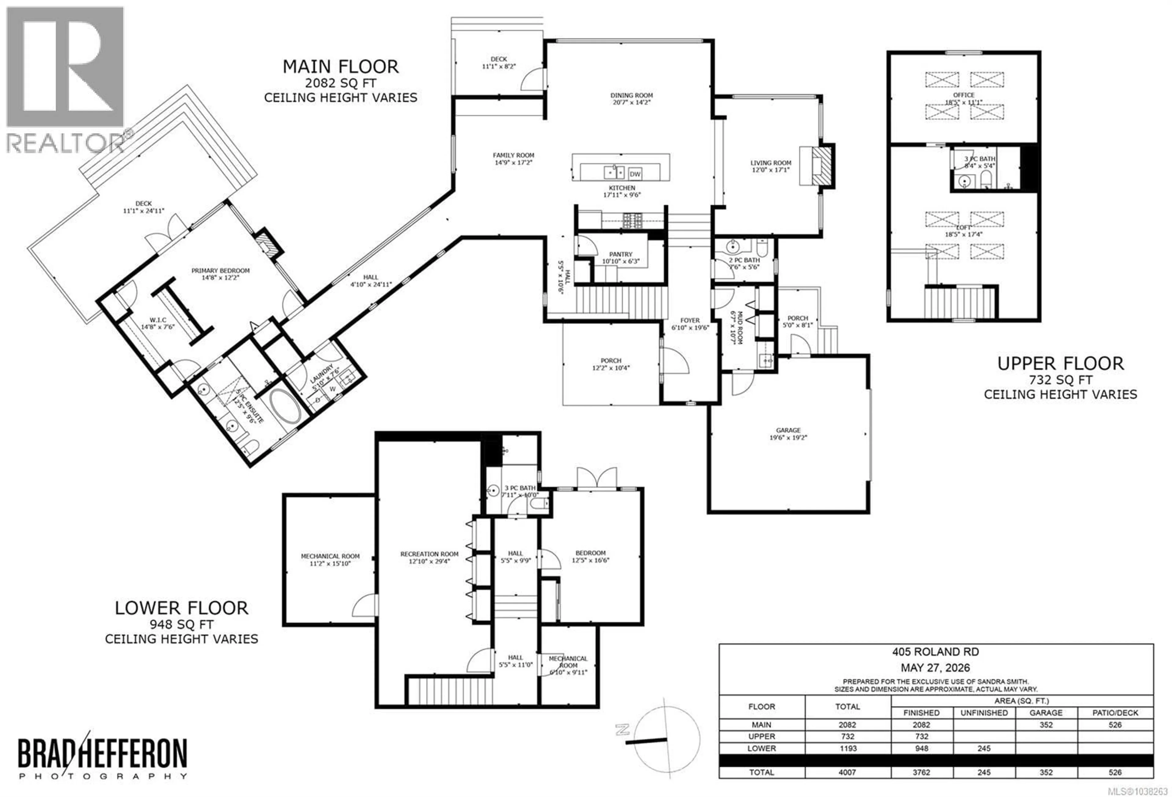 Floor plan for 405 ROLAND ROAD, Salt Spring British Columbia V8K1V1