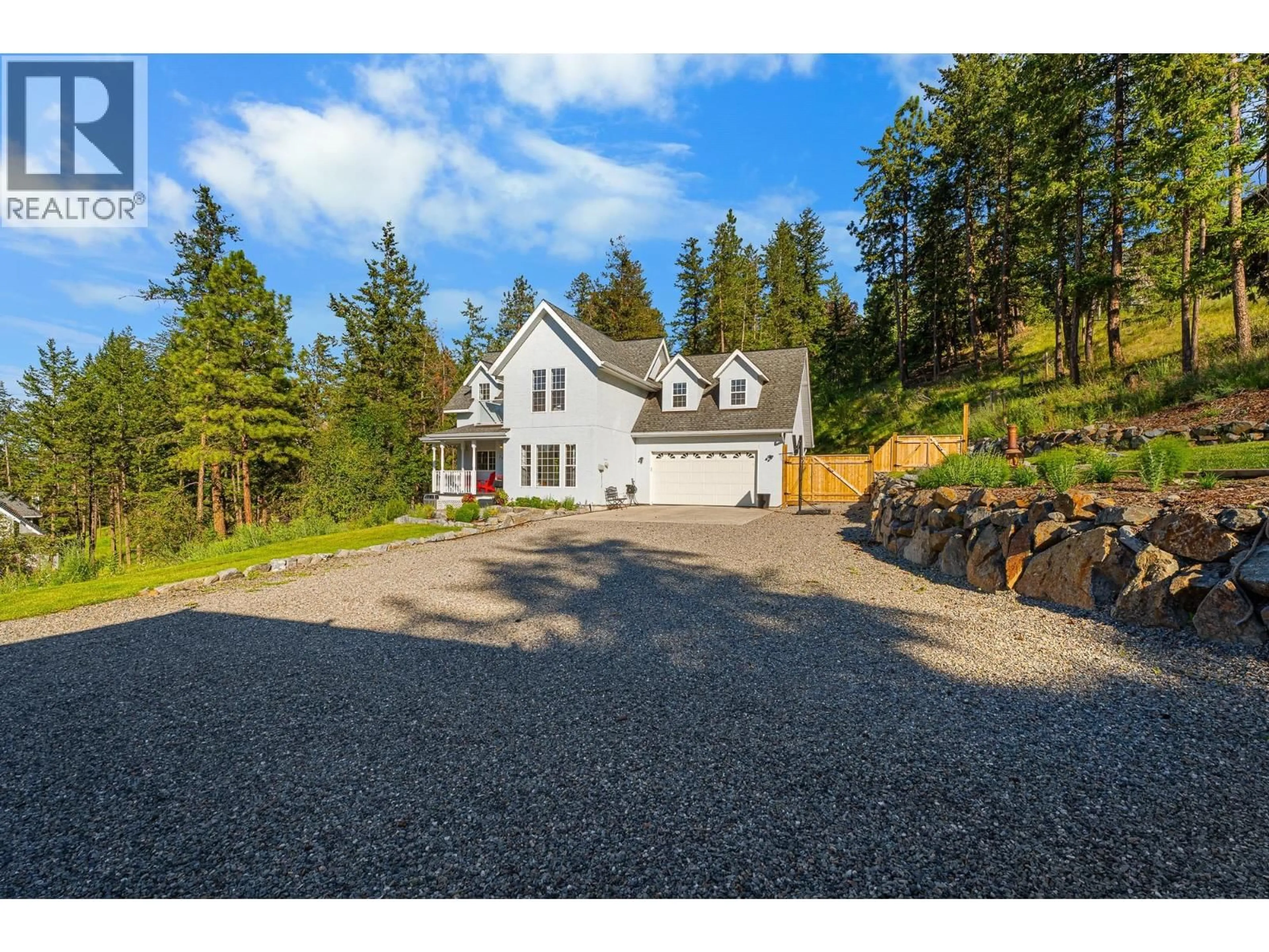 A pic from outside/outdoor area/front of a property/back of a property/a pic from drone, unknown for 2079 GLENMOHR DRIVE, Kamloops British Columbia V1S1N4