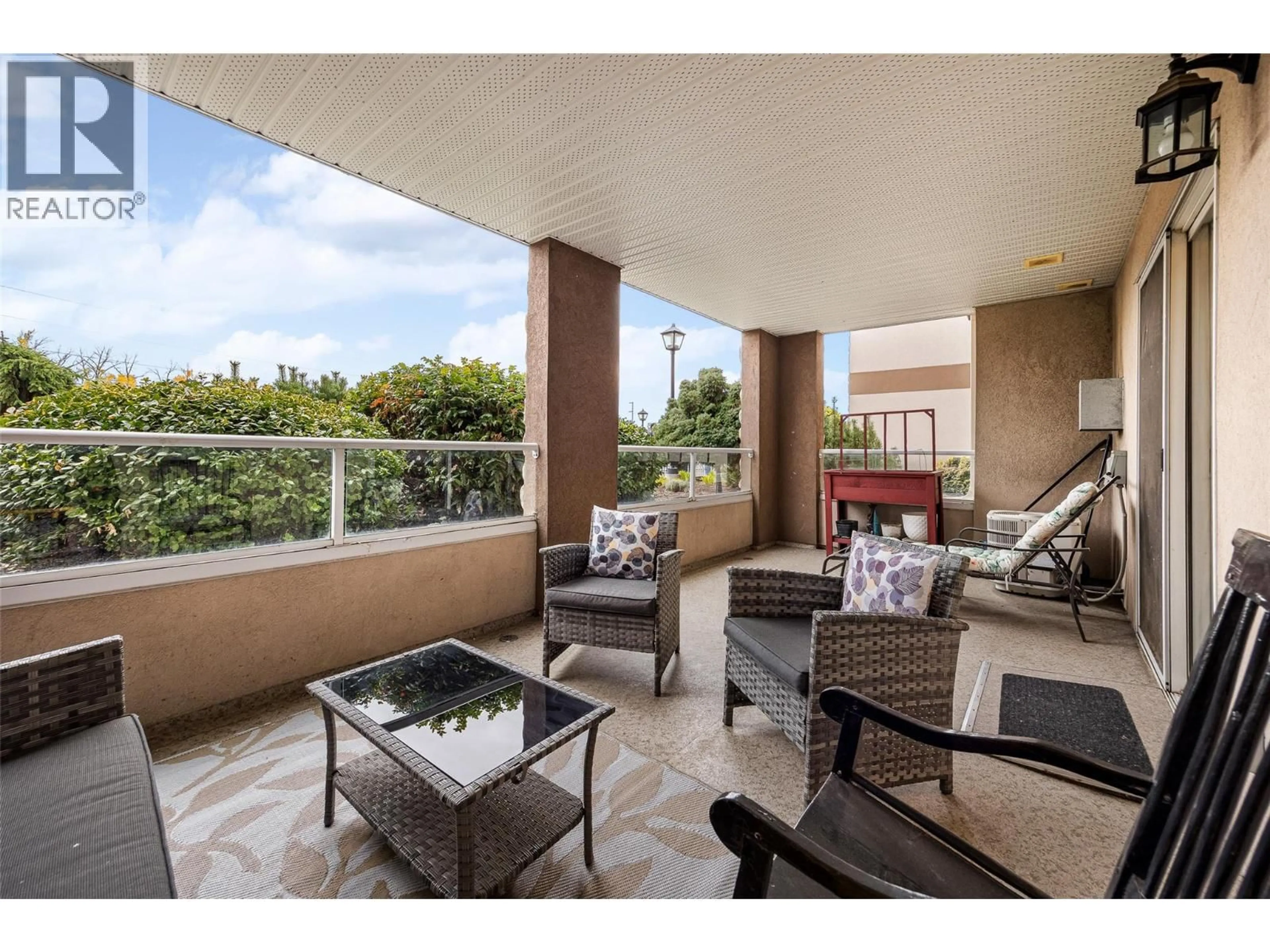 Patio, water/lake/river/ocean view for 104 - 1966 DURNIN ROAD, Kelowna British Columbia V1X7Z2