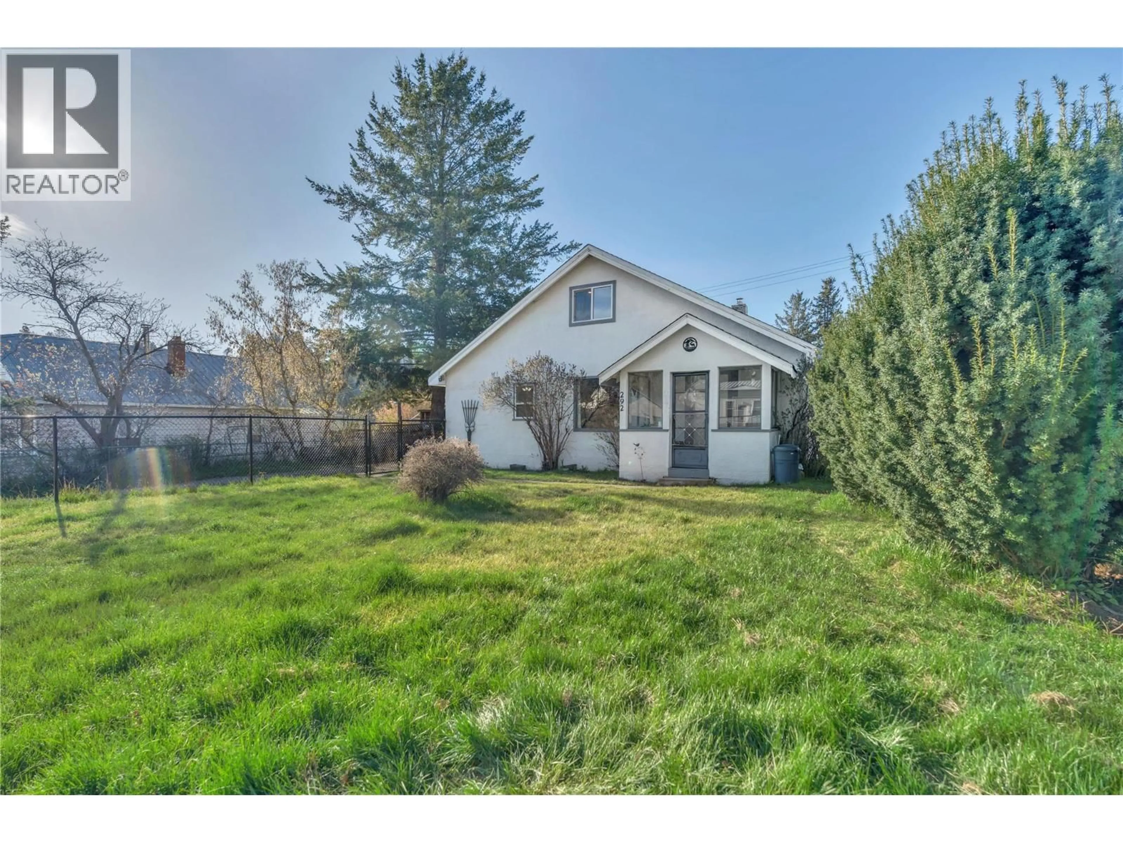 A pic from outside/outdoor area/front of a property/back of a property/a pic from drone, unknown for 292 ANGELA AVENUE, Princeton British Columbia V0X1W0