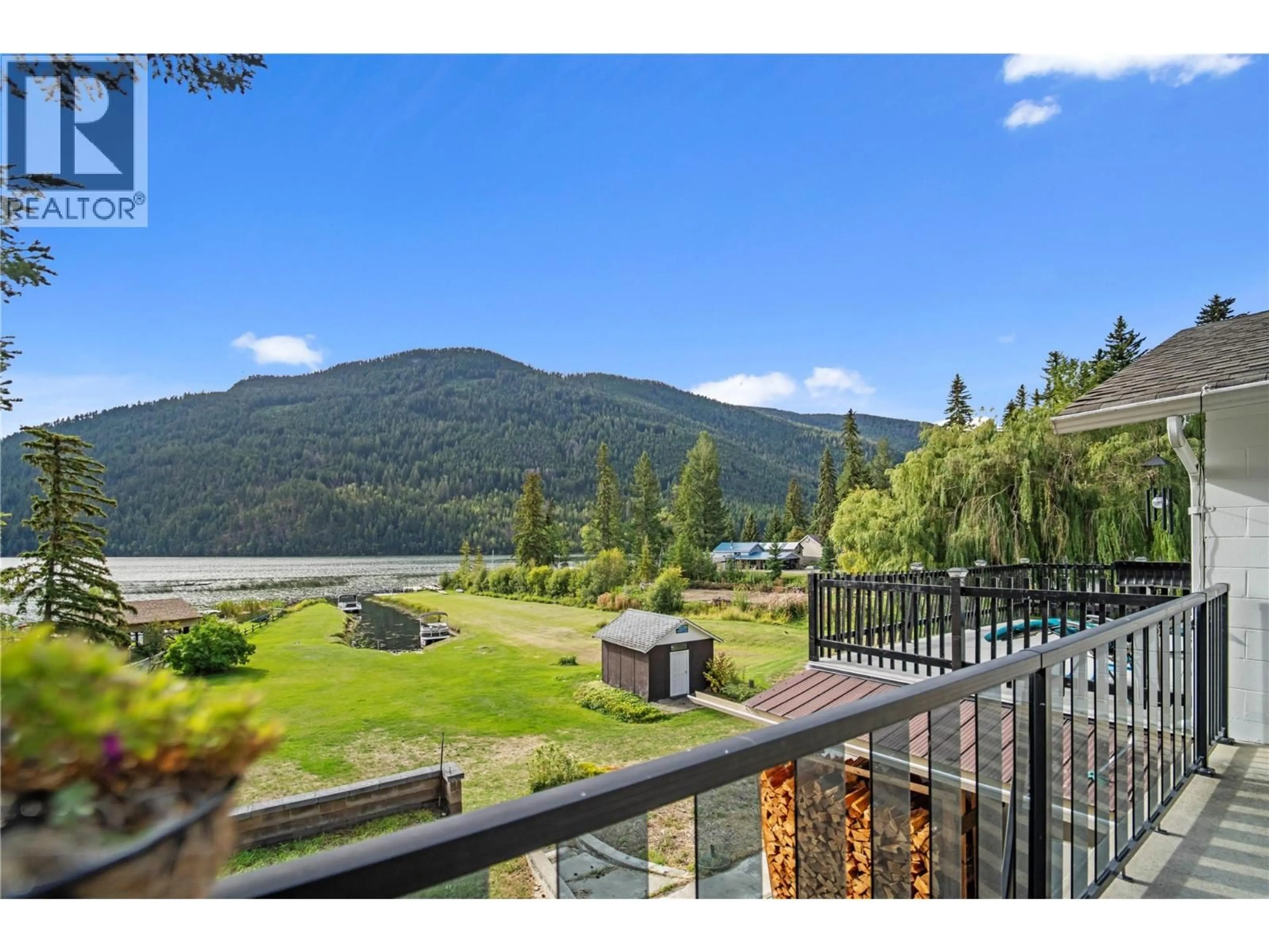 A pic from outside/outdoor area/front of a property/back of a property/a pic from drone, water/lake/river/ocean view for 2348 OJIBWAY ROAD, Kamloops British Columbia V2H1P1