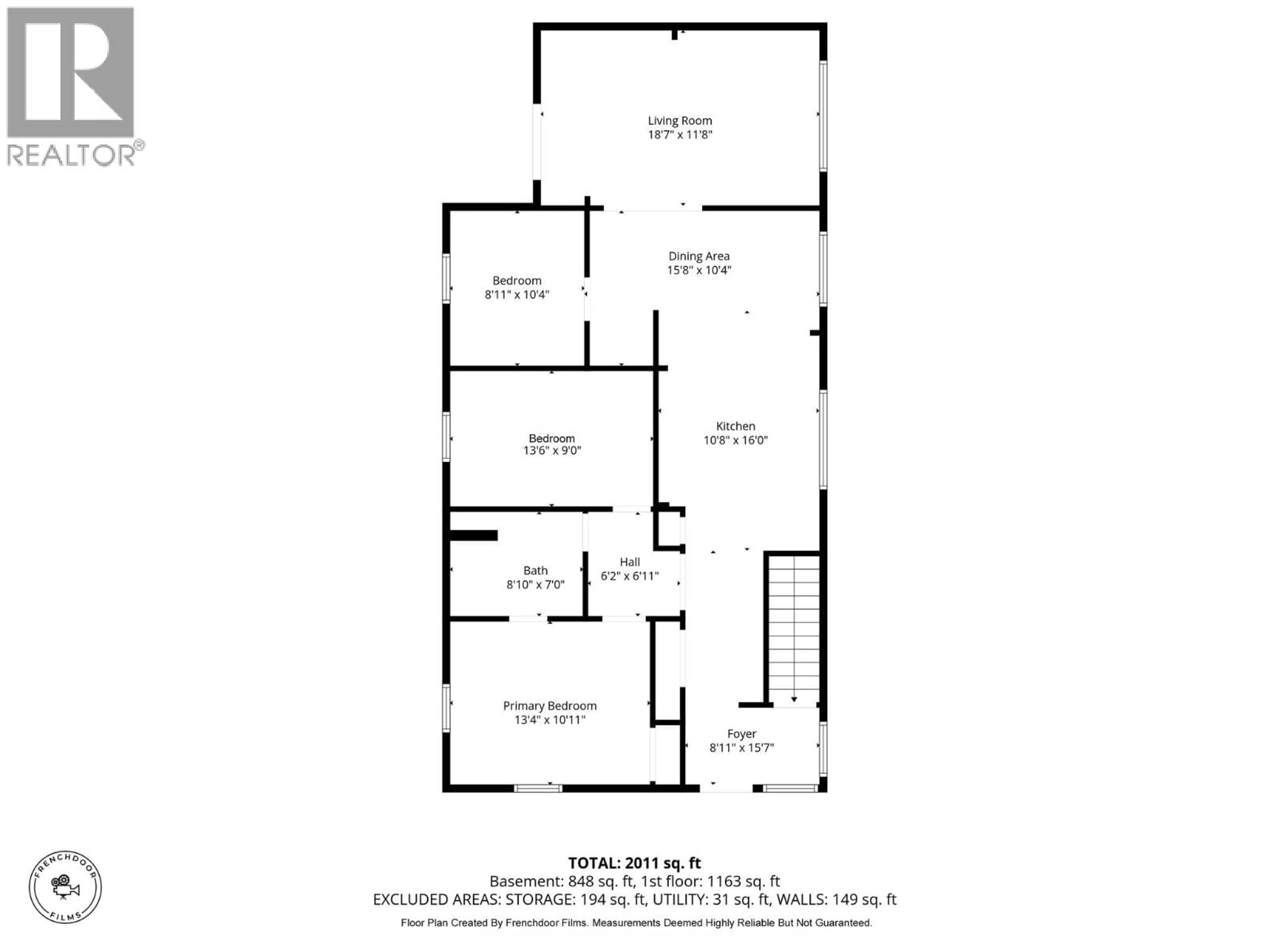 Floor plan for 2536 KINVIG STREET, Merritt British Columbia V0K1Y0