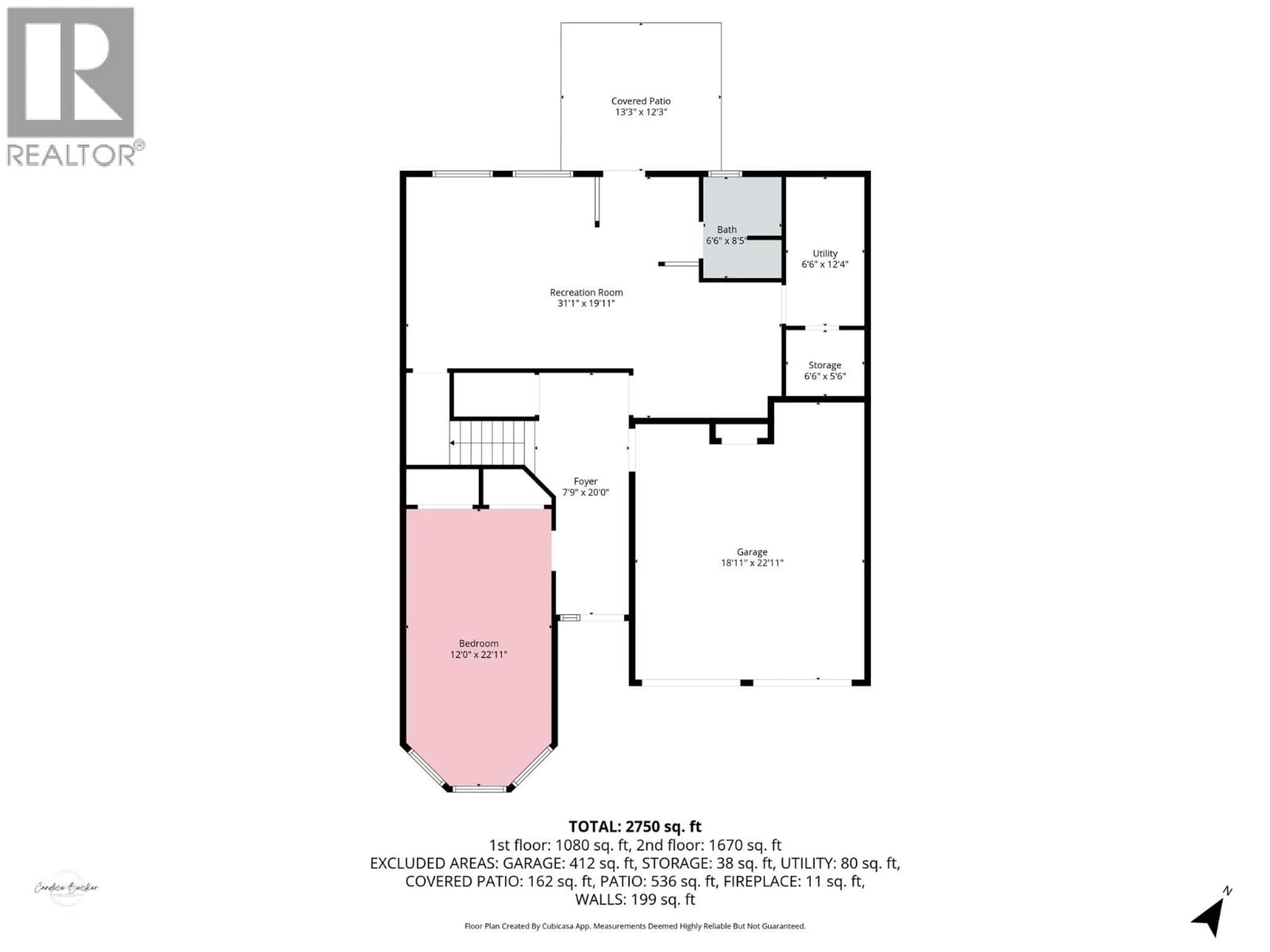 Floor plan for 2859 75TH AVENUE, Grand Forks British Columbia V0H1H2