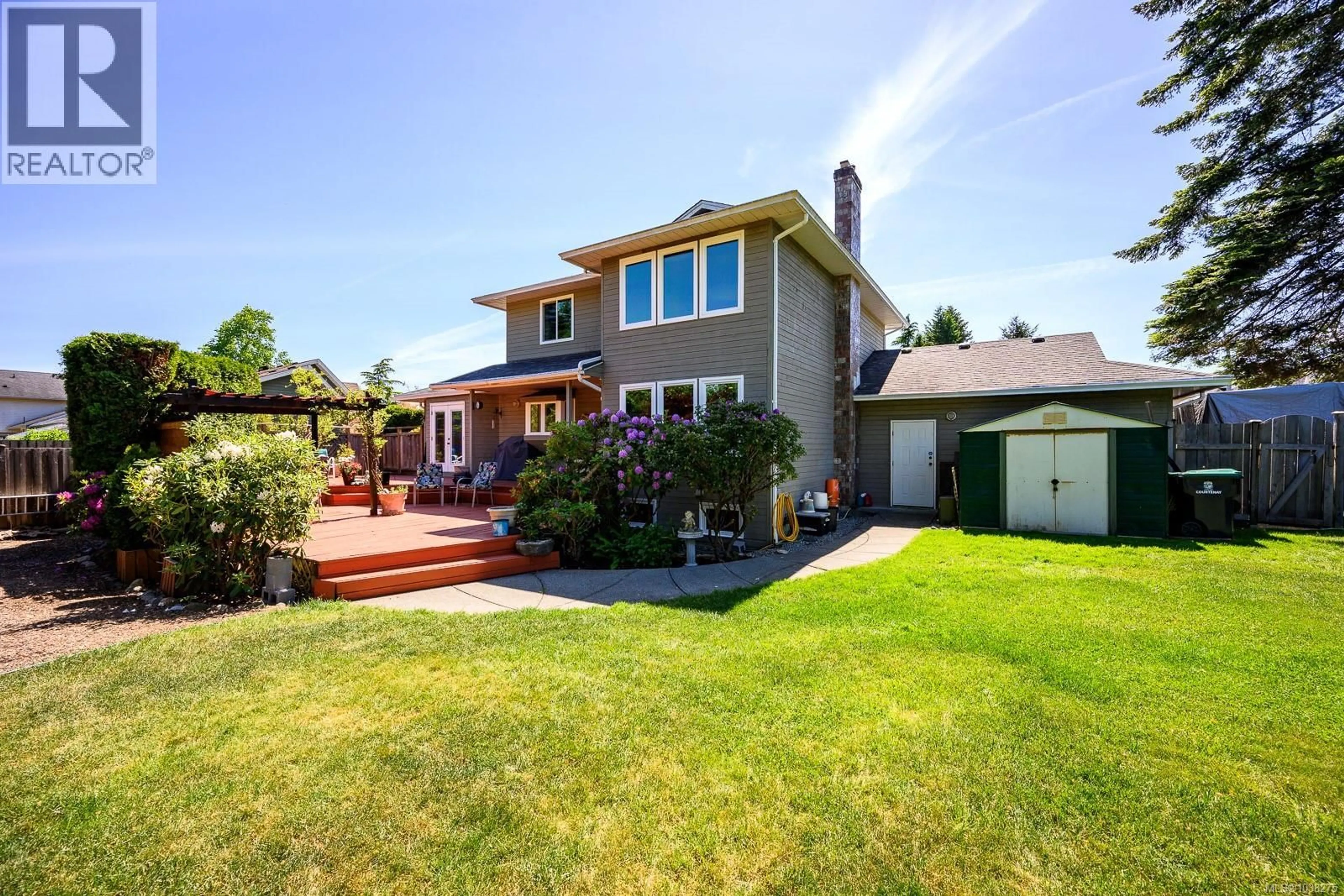 Home with brick exterior material, street for 1394 MALLARD DRIVE, Courtenay British Columbia V9N8J8