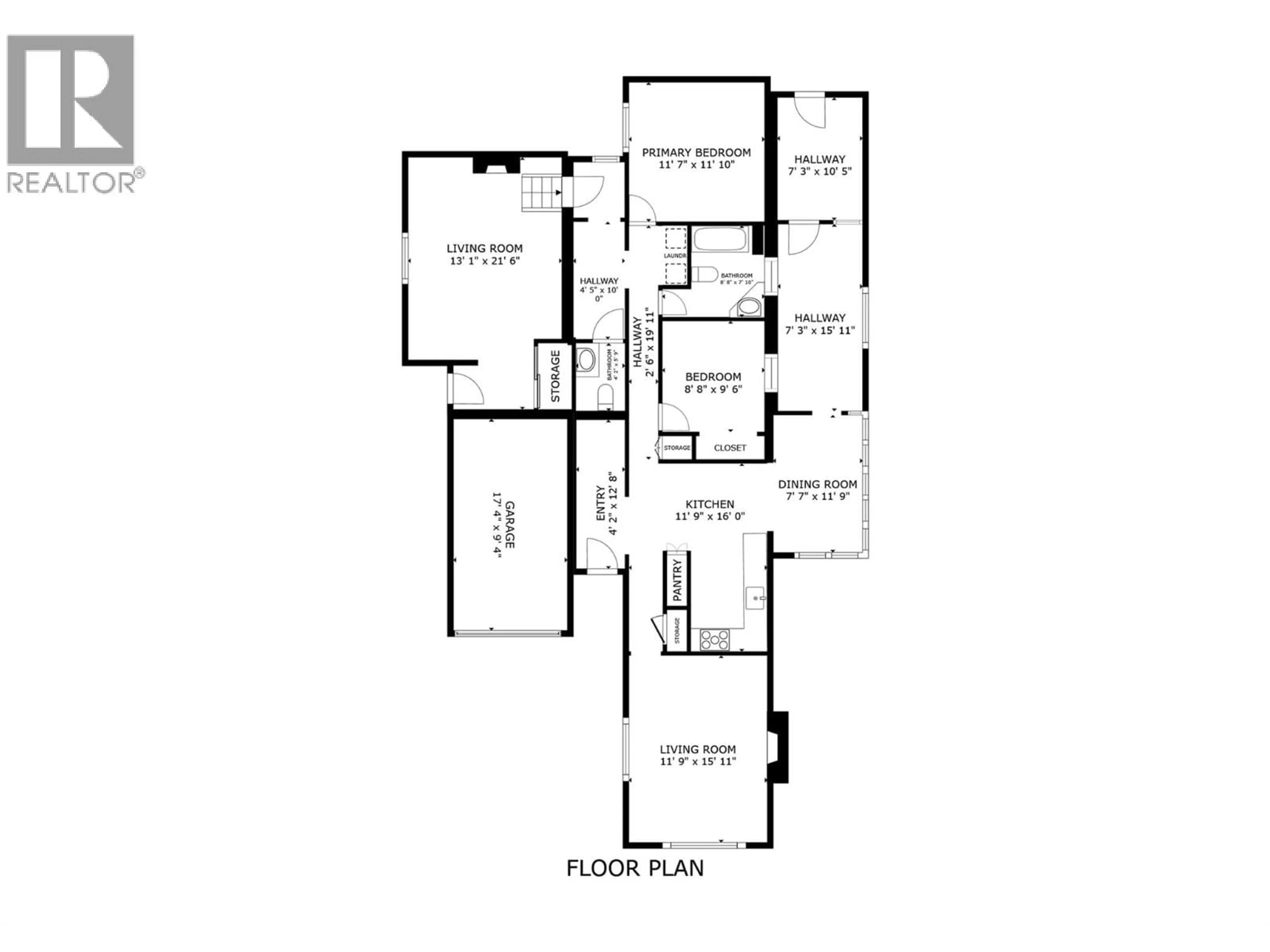 Floor plan for 111 - 1133 FINDLAY ROAD, Kelowna British Columbia V1X5A9