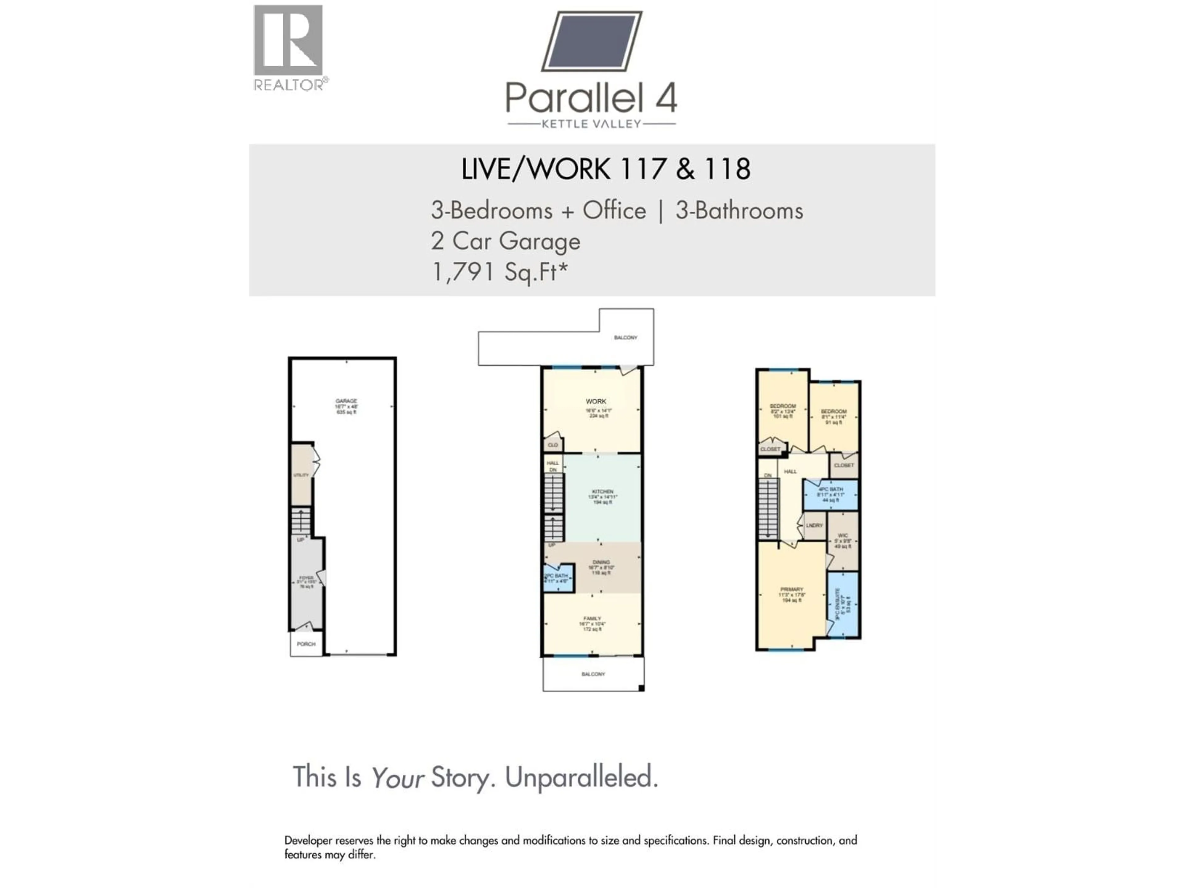 Floor plan for 118 - 5300 MAIN STREET, Kelowna British Columbia V1W0C1