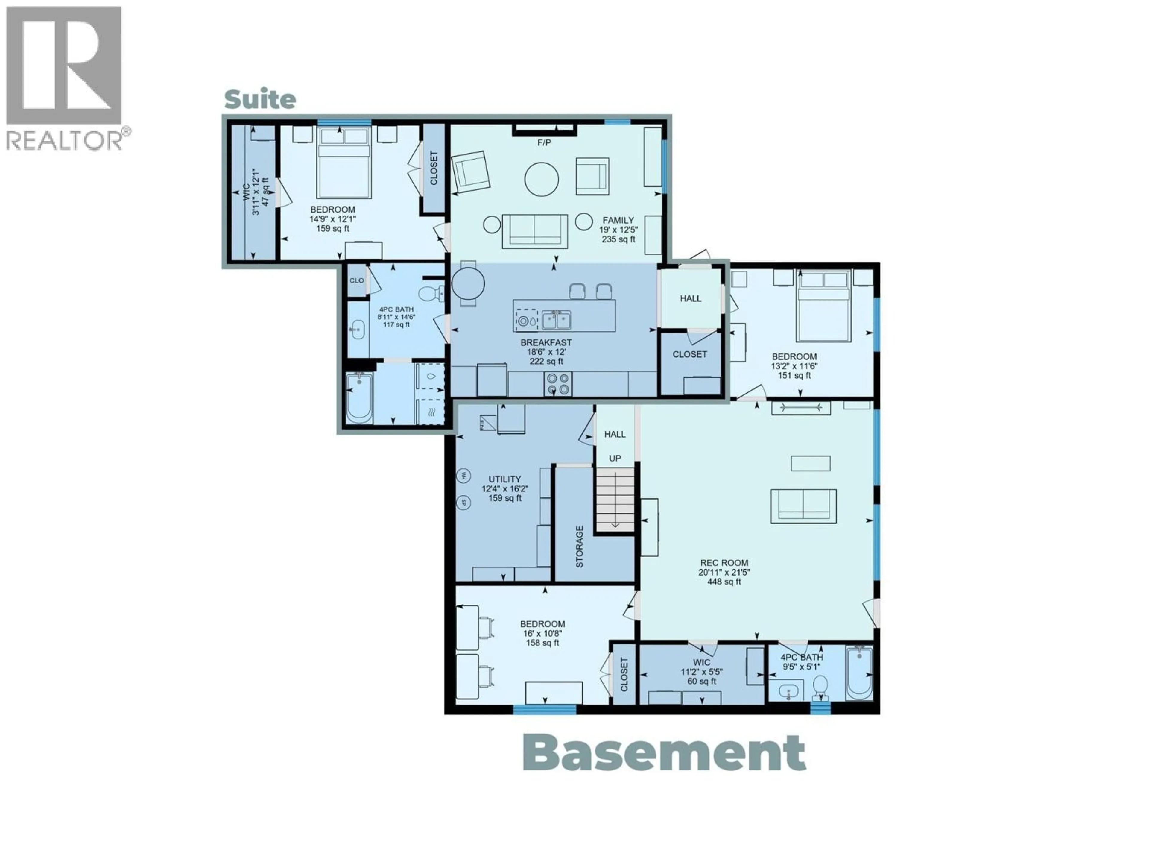 Floor plan for 1925 35 STREET NORTHEAST, Salmon Arm British Columbia V1E1M9