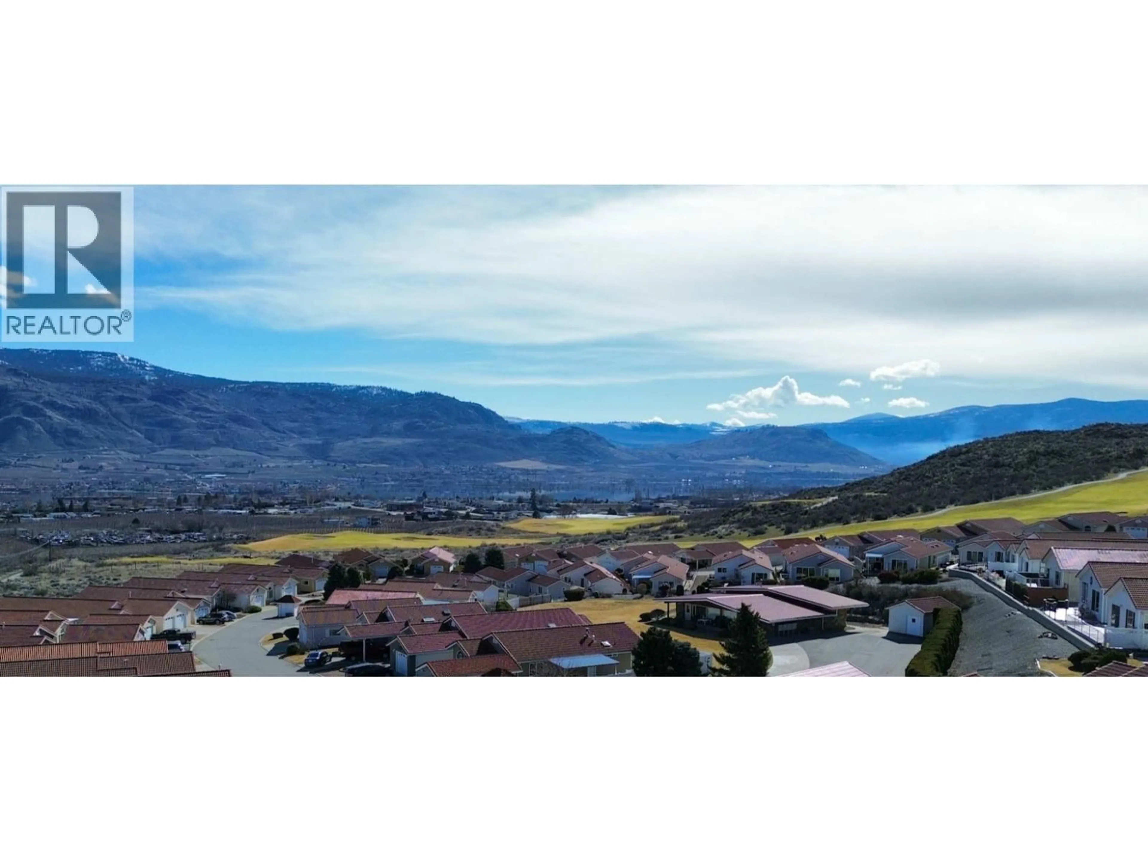 A pic from outside/outdoor area/front of a property/back of a property/a pic from drone, mountain view for 22 - 9410 115TH STREET, Osoyoos British Columbia V0H1V5