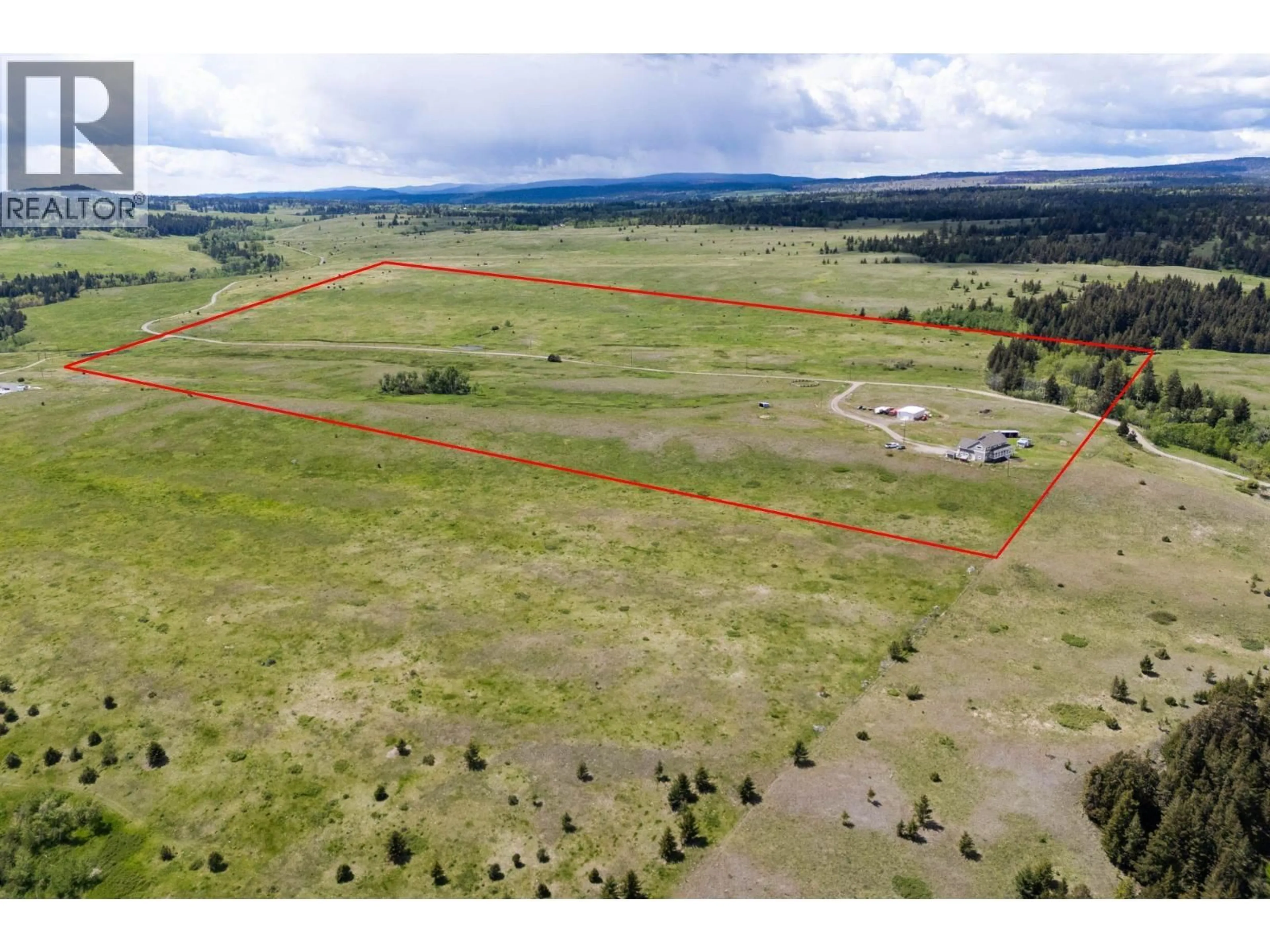 A pic from outside/outdoor area/front of a property/back of a property/a pic from drone, building for 4860 JACKSON ROAD, Kamloops British Columbia V2H1T7