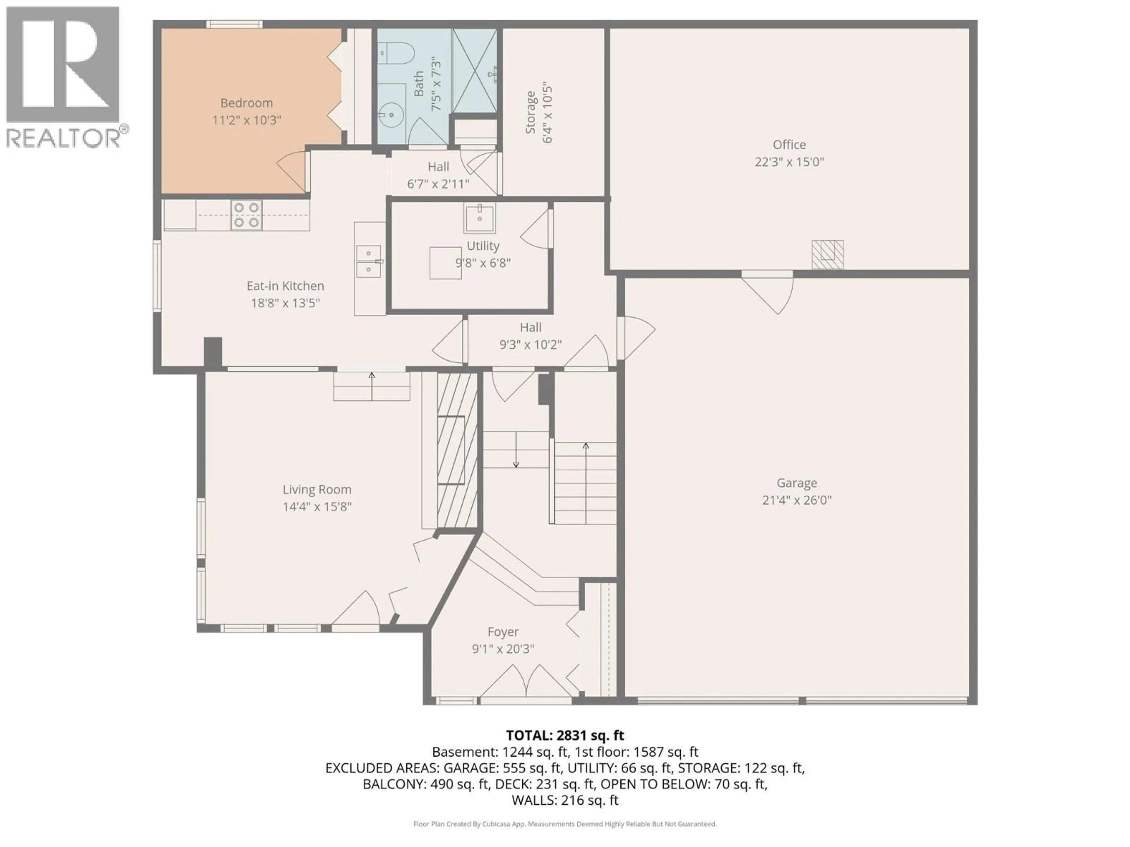 Floor plan for 3202 SUNDANCE DRIVE, West Kelowna British Columbia V4T1S4