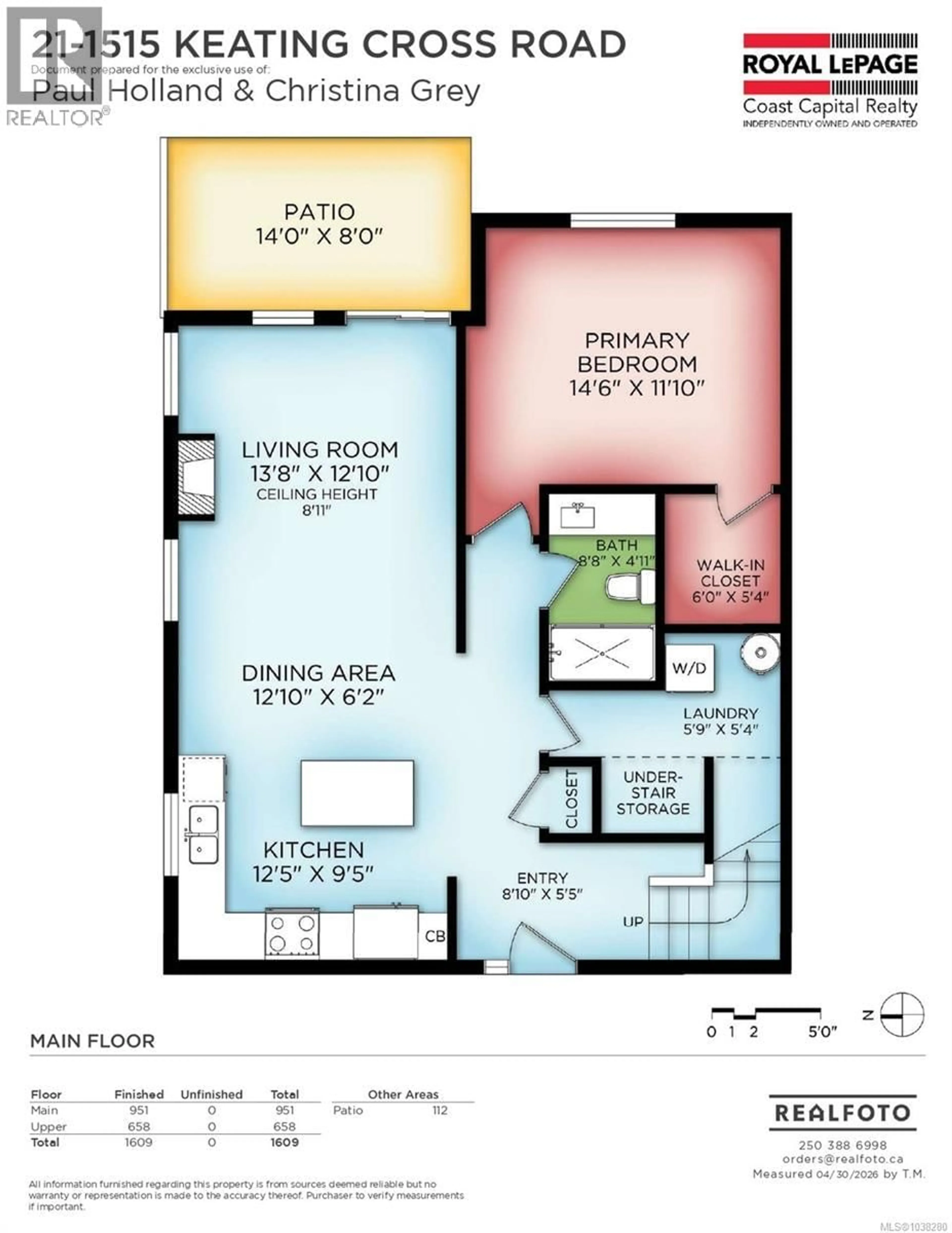 Floor plan for 21 - 1515 KEATING CROSS ROAD, Central Saanich British Columbia V8M1W9