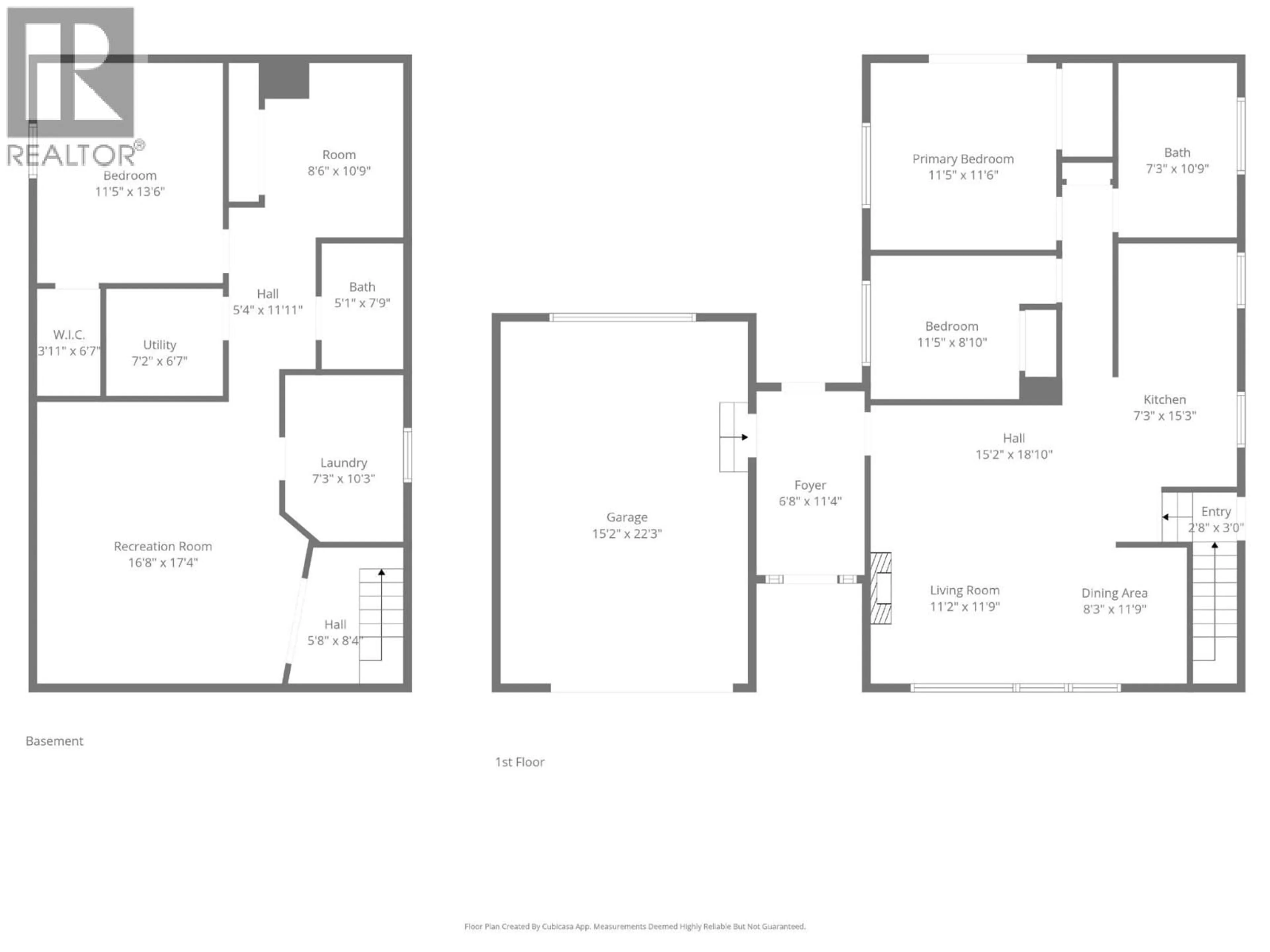 Floor plan for 451 WHITE BIRCH CRESCENT, Sparwood British Columbia V0B2G1