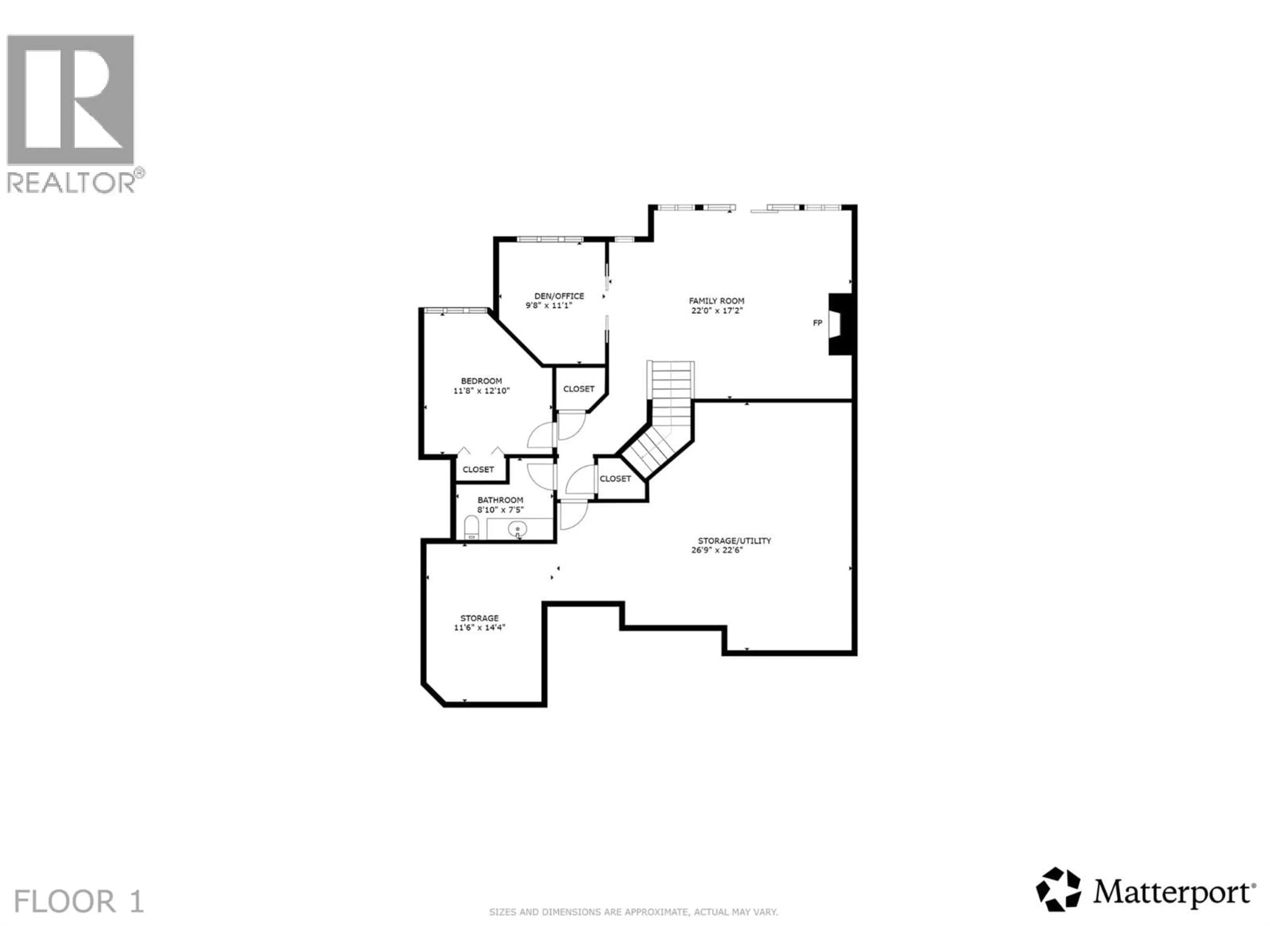 Floor plan for 3973 GALLAGHERS CIRCLE, Kelowna British Columbia V1W3Z9
