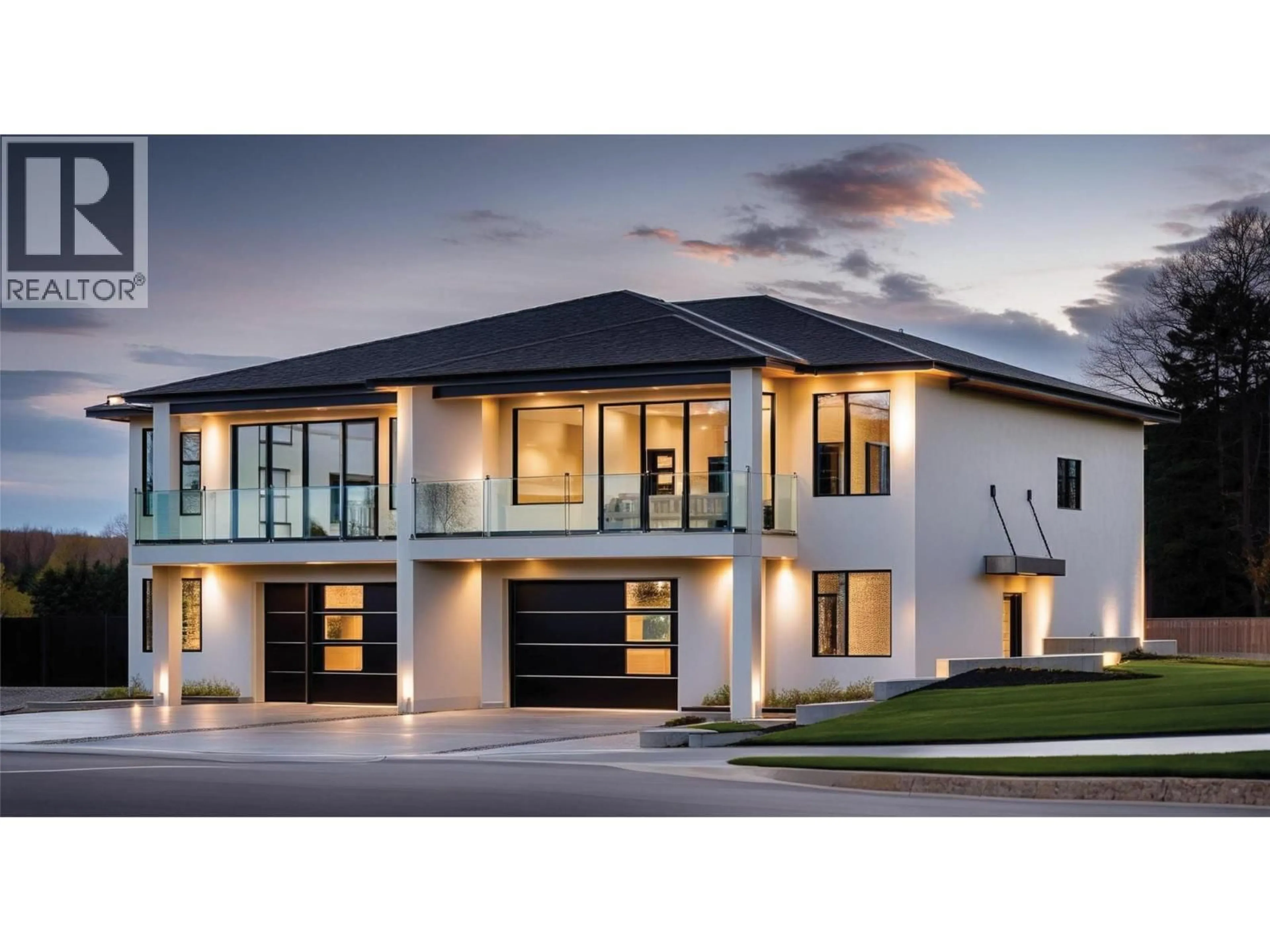 Home with vinyl exterior material, street for 4305 PAINTED TURTLE DRIVE, Vernon British Columbia V1T9W4