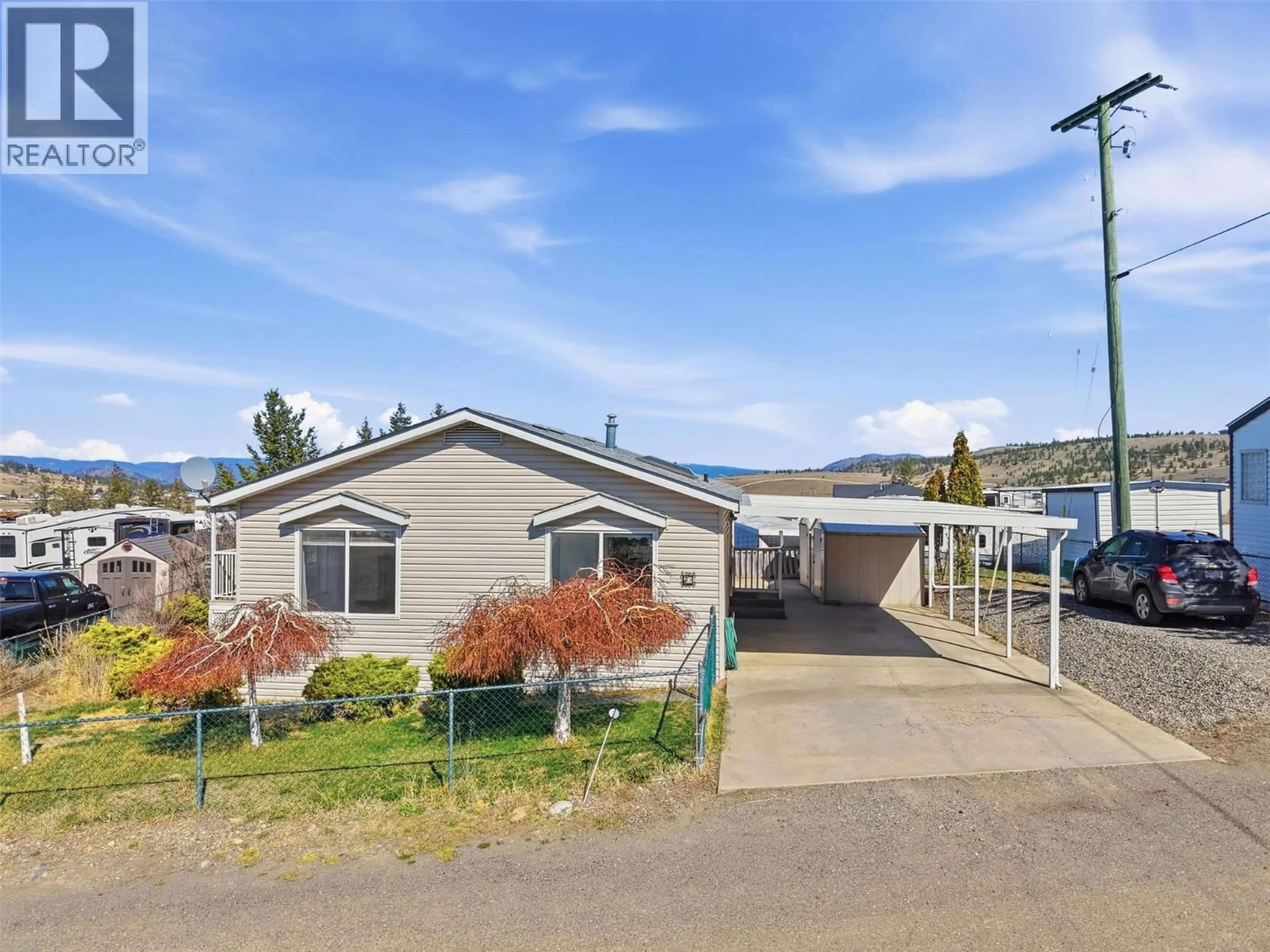A pic from outside/outdoor area/front of a property/back of a property/a pic from drone, unknown for 22 - 2815 PRINCETON KAMLOOPS  5A HIGHWAY, Kamloops British Columbia V0E2A0