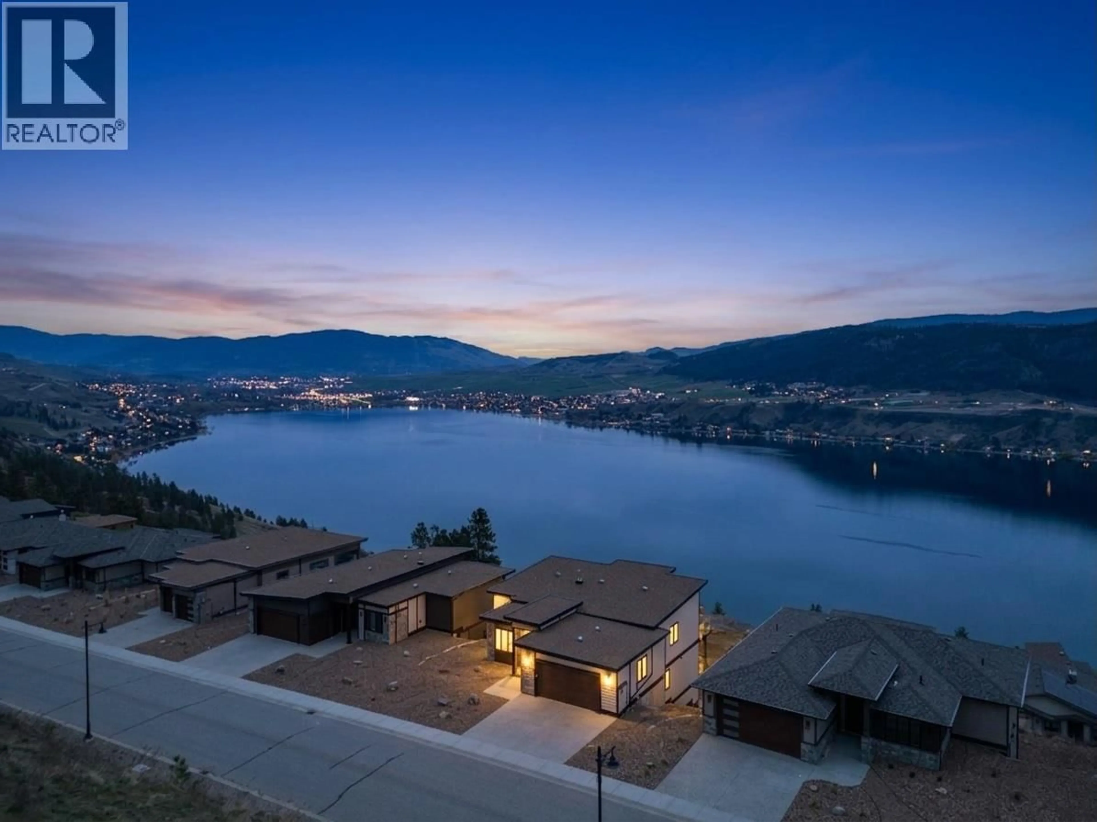 A pic from outside/outdoor area/front of a property/back of a property/a pic from drone, water/lake/river/ocean view for 8924 TAVISTOCK ROAD, Vernon British Columbia V1H2L4