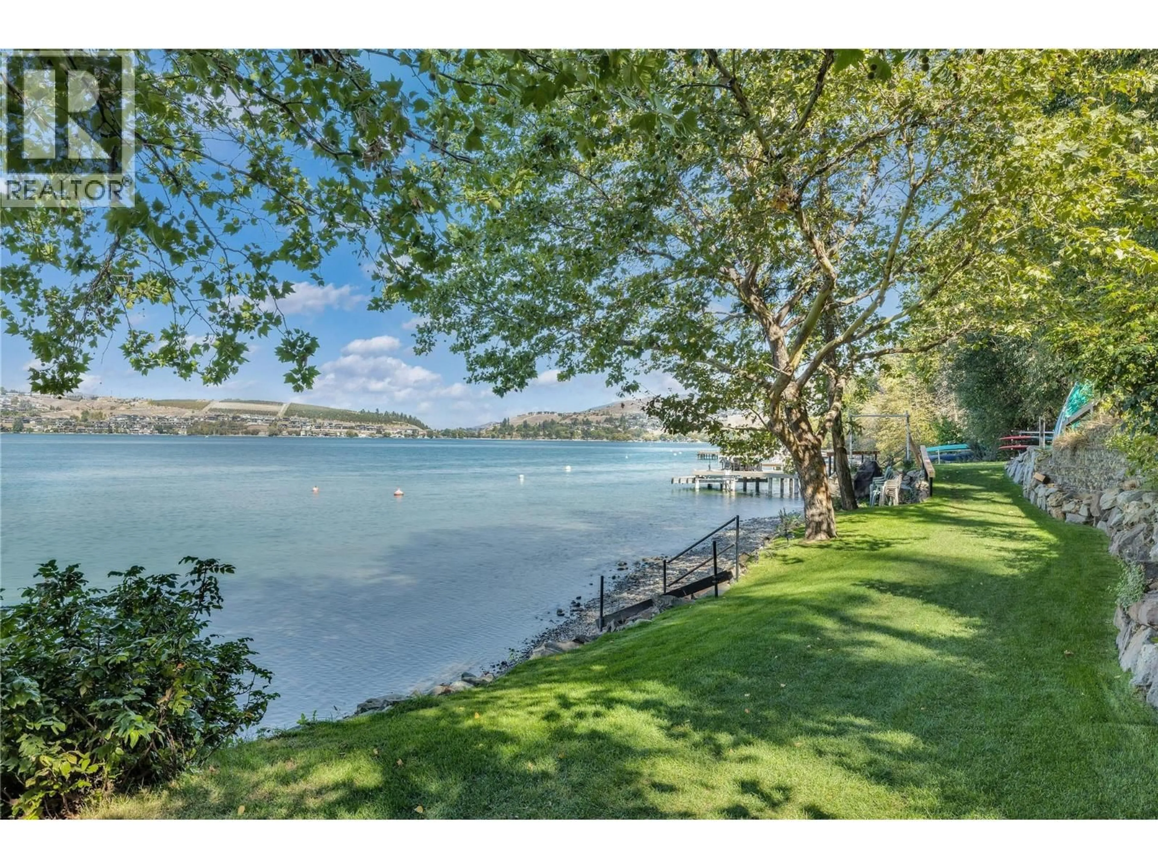 A pic from outside/outdoor area/front of a property/back of a property/a pic from drone, water/lake/river/ocean view for 7 - 13341 KIDSTON ROAD, Coldstream British Columbia V1B1Z4