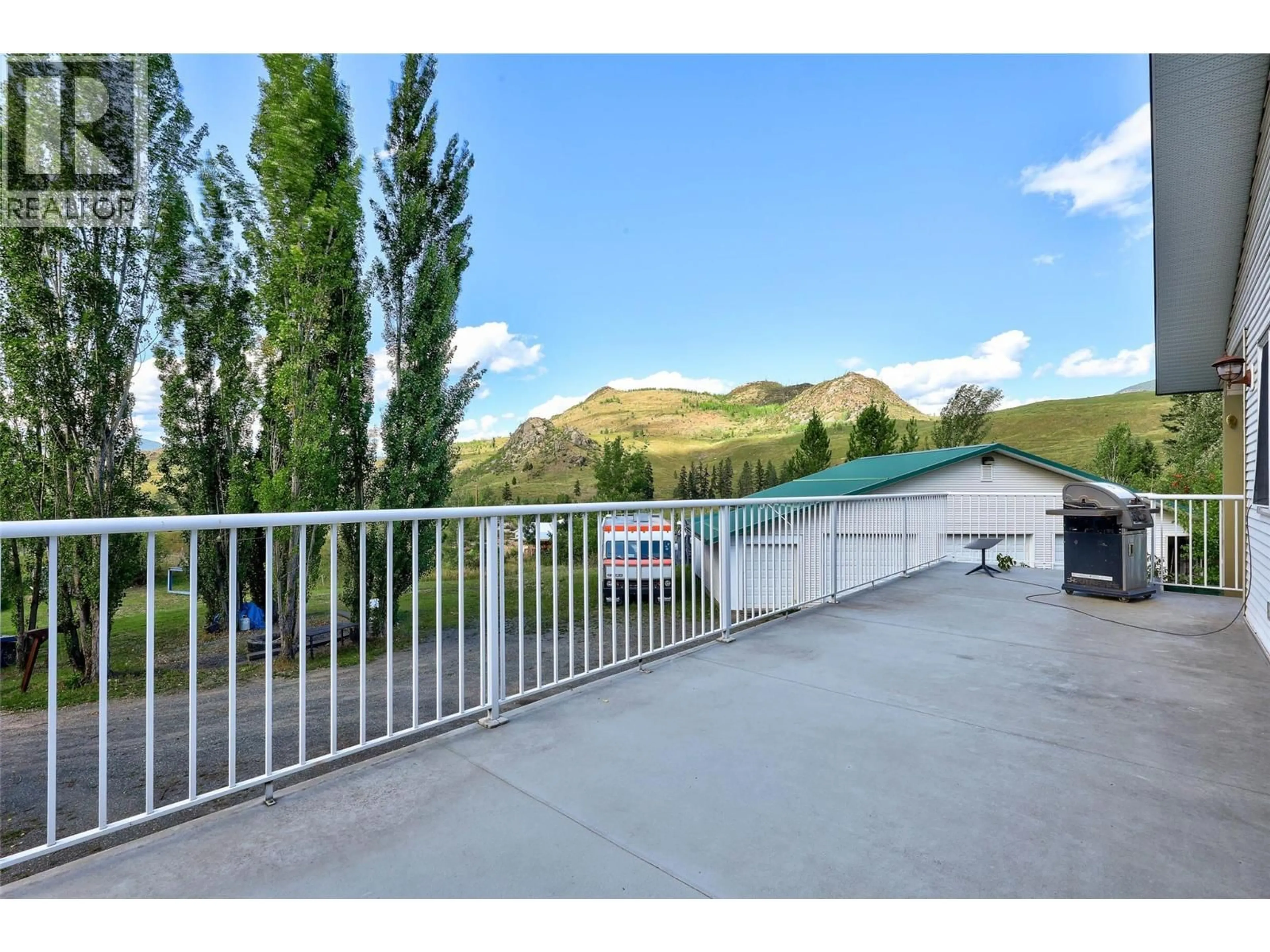 A pic from outside/outdoor area/front of a property/back of a property/a pic from drone, mountain view for 3998 AGATE BAY ROAD, Barriere British Columbia V0E2E0