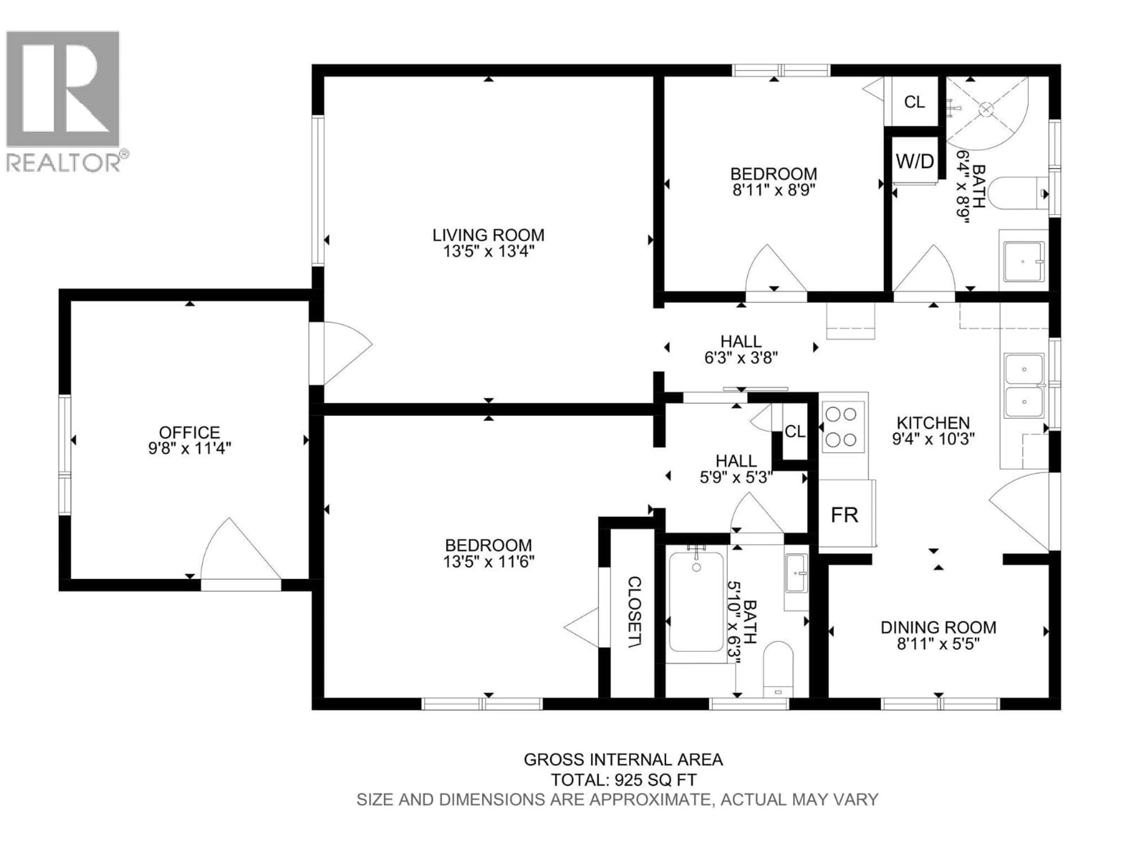 Floor plan for 797 DEHART AVENUE, Kelowna British Columbia V1Y6A2