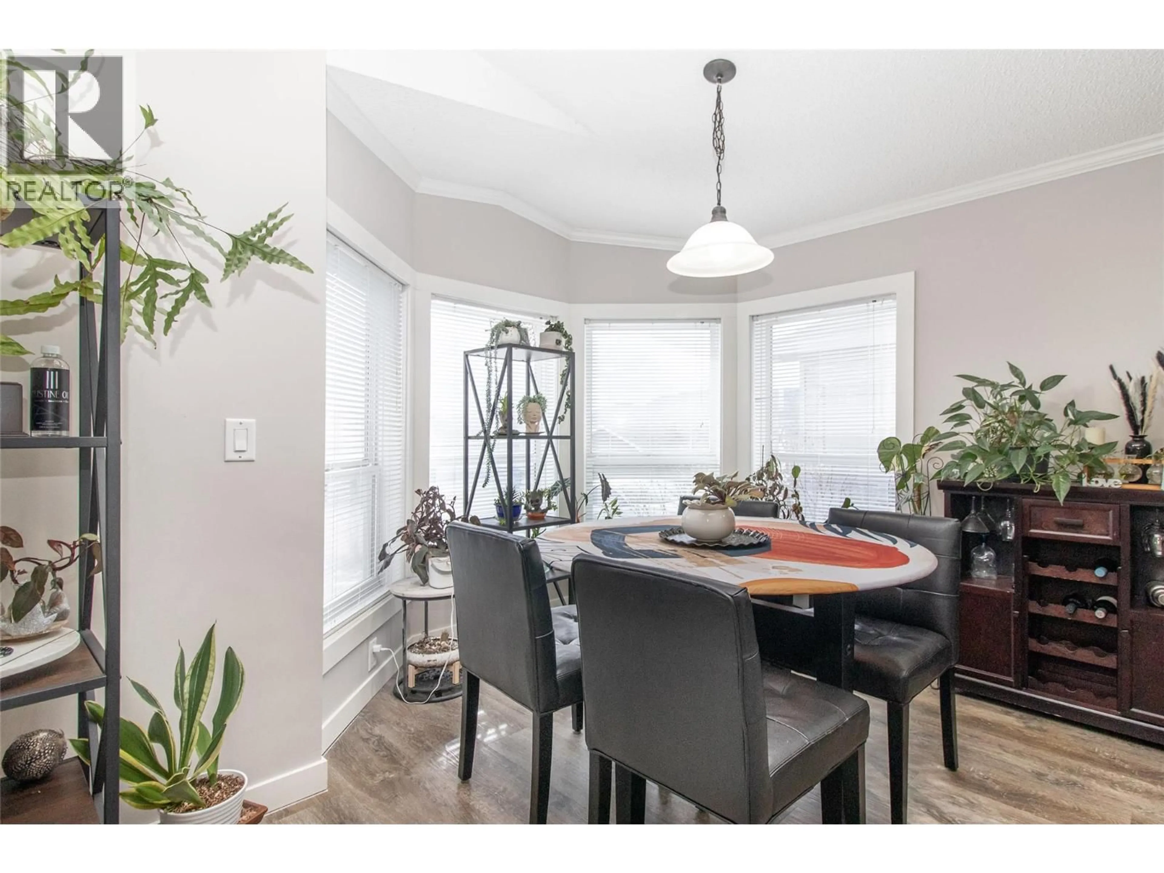 Dining room, wood/laminate floor for 1329 - 2440 OLD OKANAGAN HIGHWAY, West Kelowna British Columbia V4T3A2