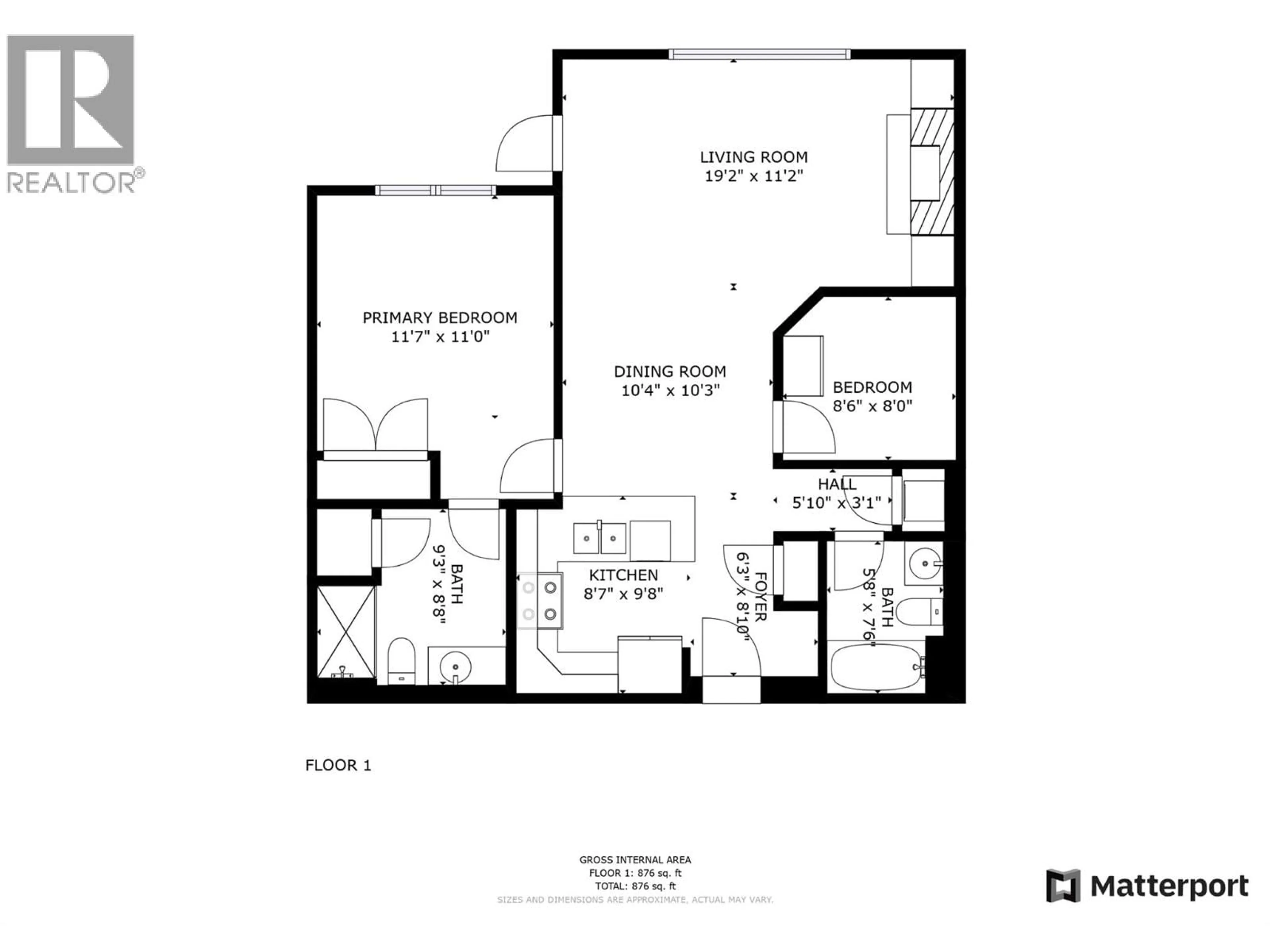 Floor plan for 501 - 7700 PORCUPINE ROAD, Big White British Columbia V1P1T4