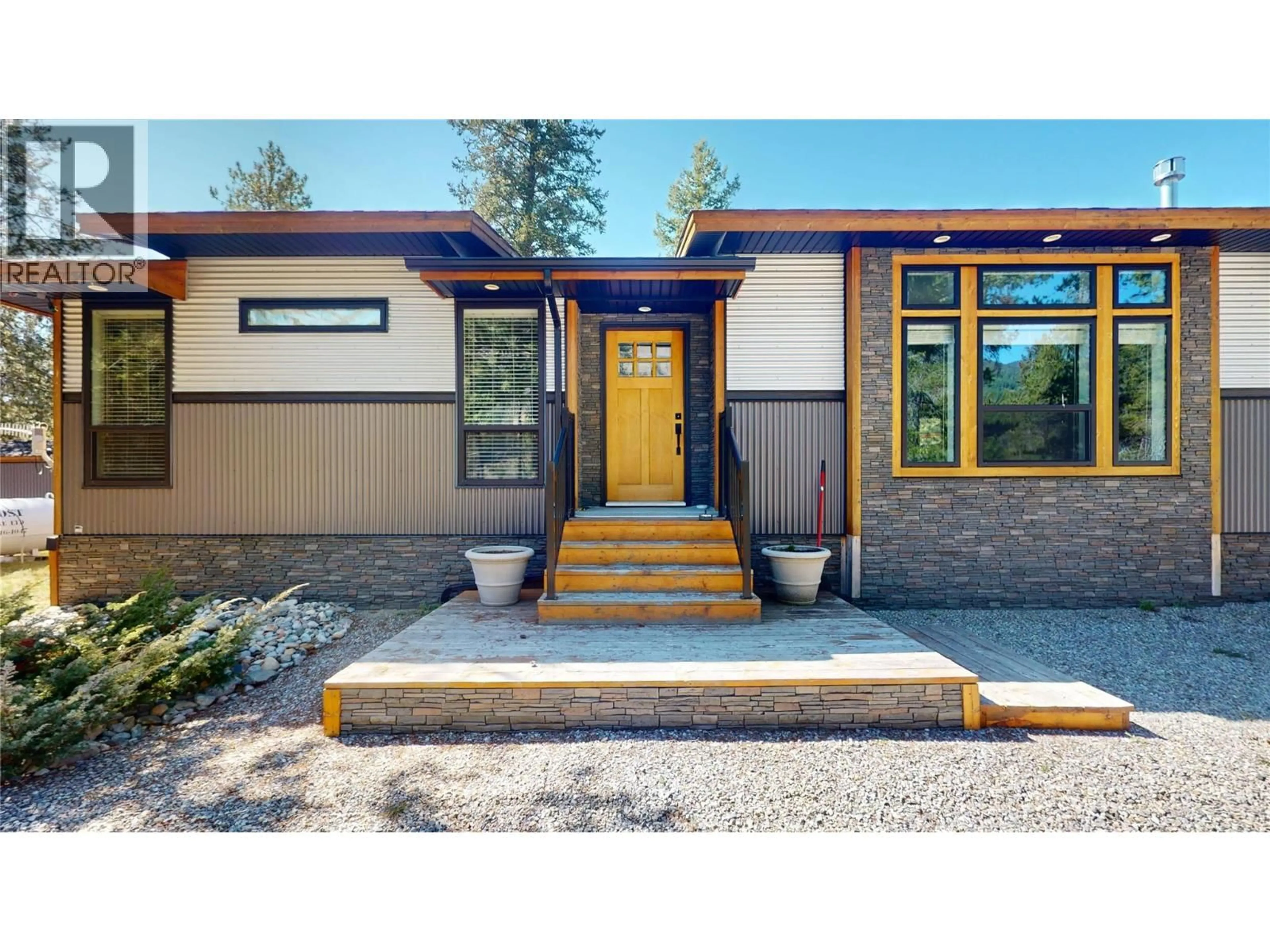 Home with brick exterior material, street for 4160 93 HIGHWAY, Grasmere British Columbia V0B1R0