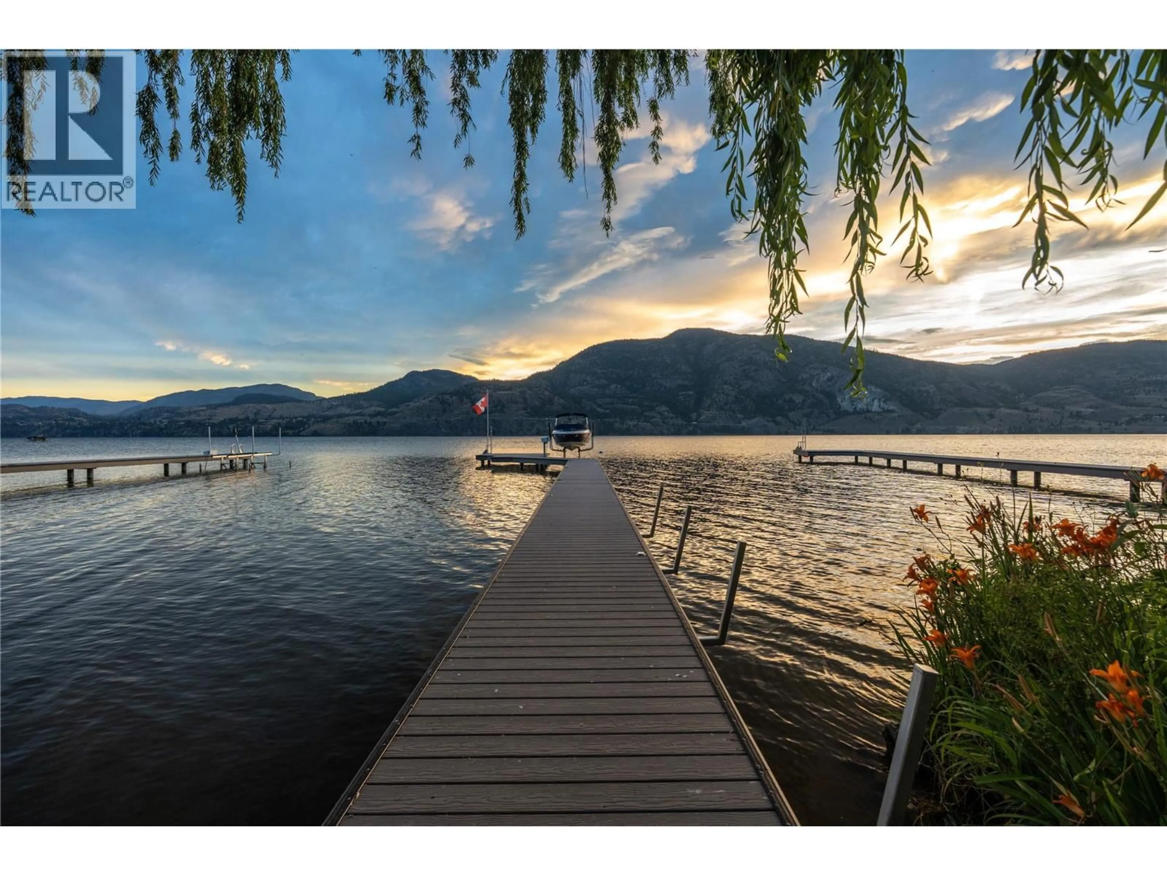 Patio, water/lake/river/ocean view for 4589 LAKESIDE ROAD, Penticton British Columbia V2A8W4
