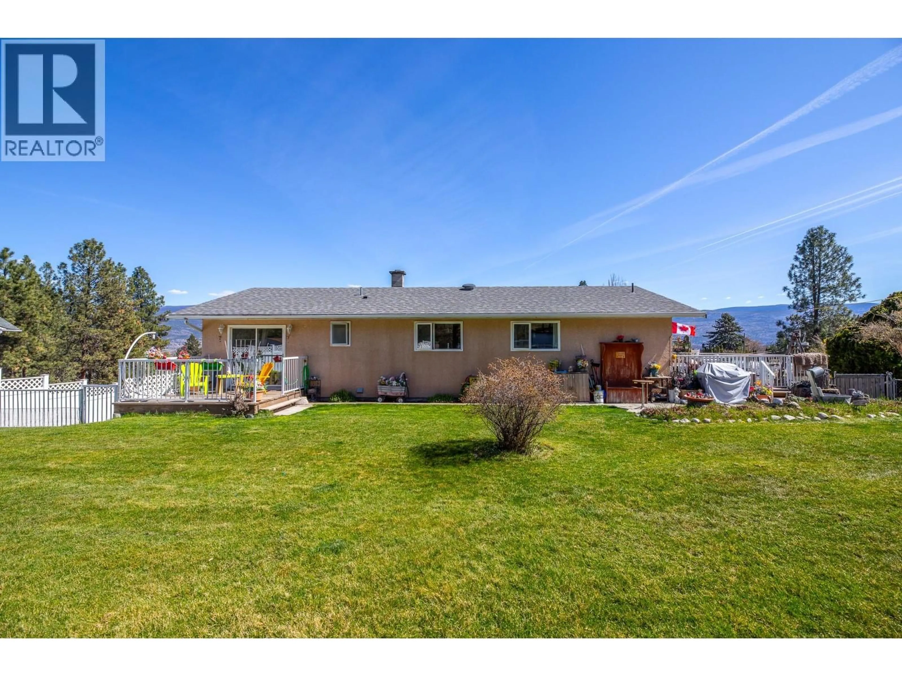 A pic from outside/outdoor area/front of a property/back of a property/a pic from drone, water/lake/river/ocean view for 2210 WEST BENCH DRIVE, Penticton British Columbia V2A8Z6
