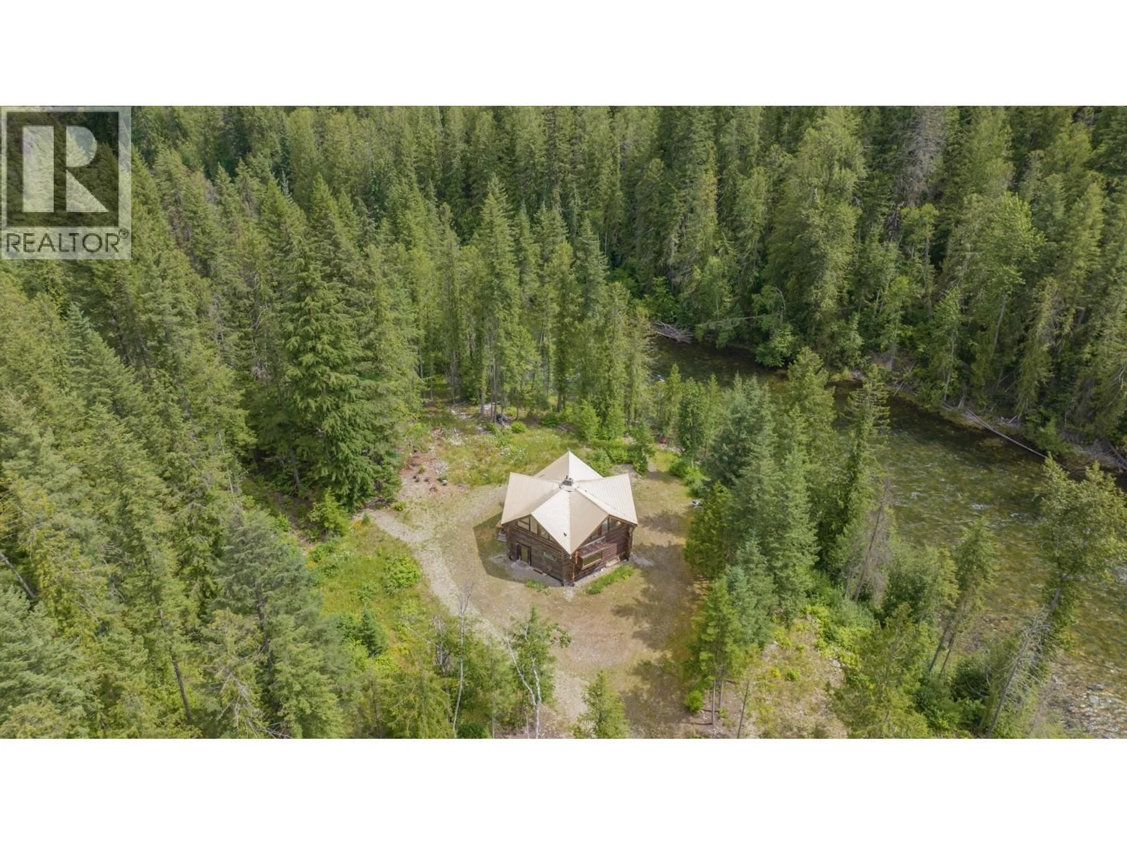 A pic from outside/outdoor area/front of a property/back of a property/a pic from drone, forest/trees view for 1136 SUGAR LAKE ROAD, Cherryville British Columbia V0E2G2