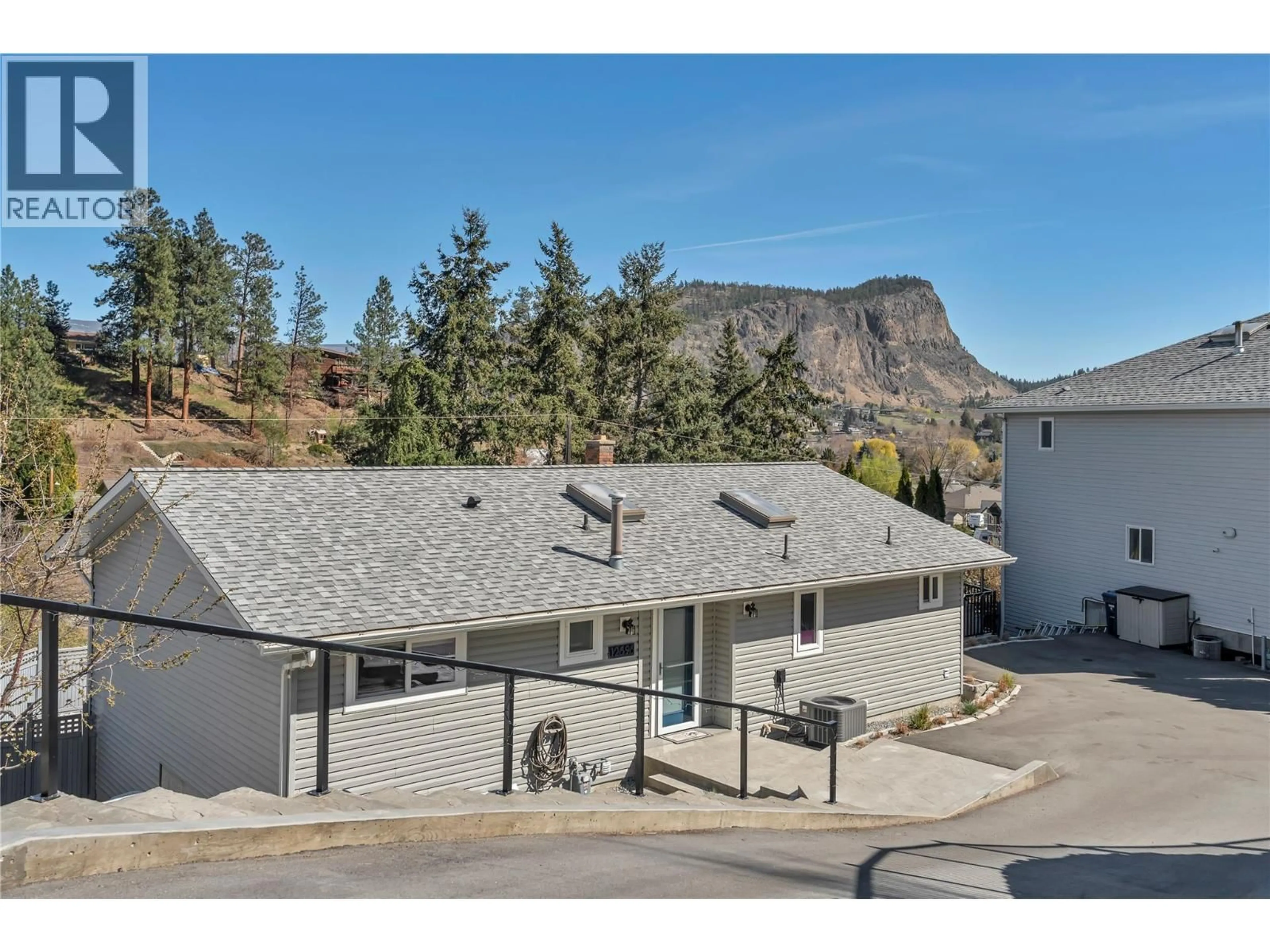 A pic from outside/outdoor area/front of a property/back of a property/a pic from drone, mountain view for 12595 TAYLOR PLACE, Summerland British Columbia V0H1Z8