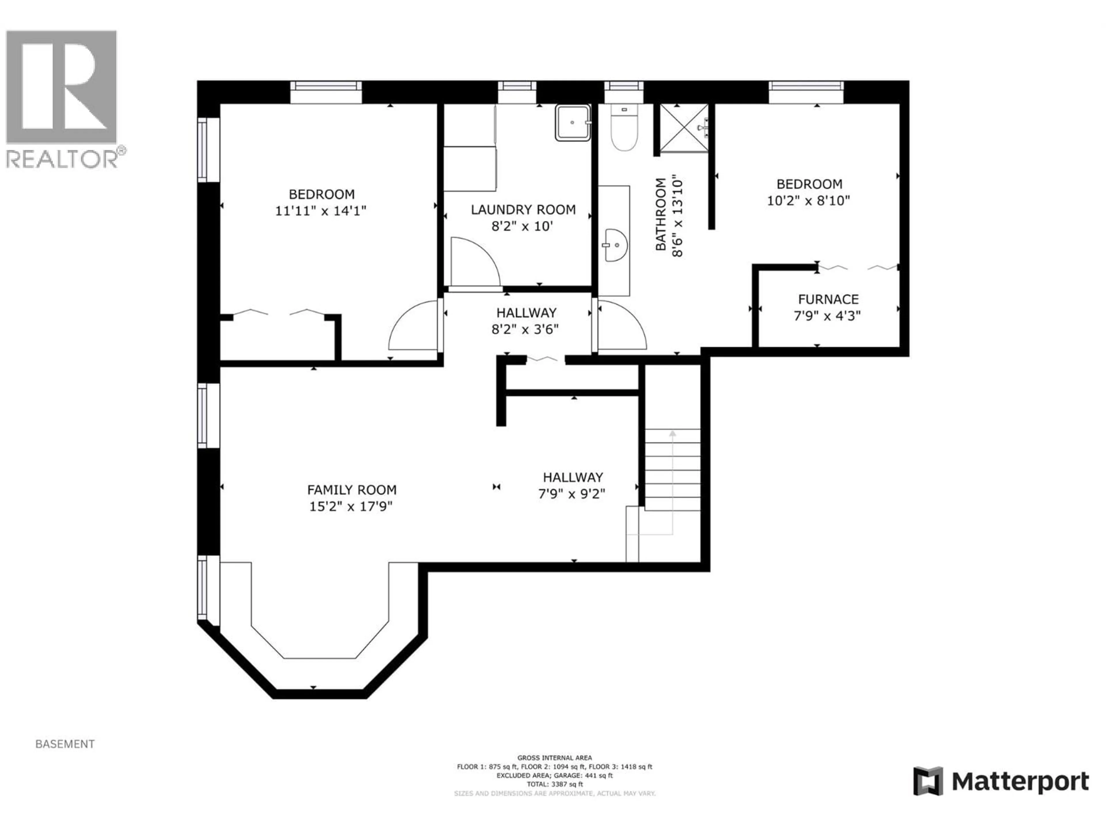 Floor plan for 859 MT. BULMAN PLACE, Vernon British Columbia V1B2Z3