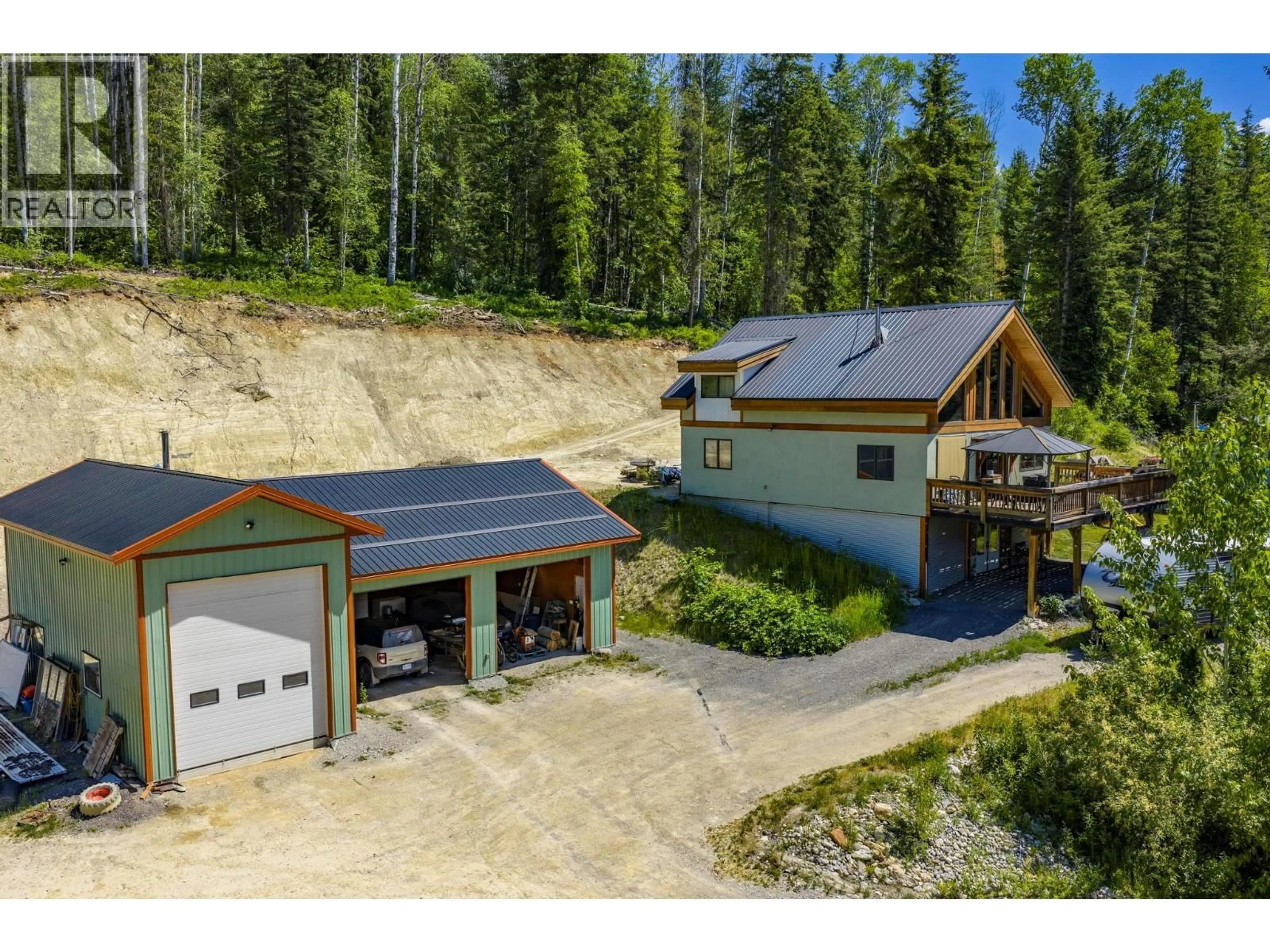A pic from outside/outdoor area/front of a property/back of a property/a pic from drone, unknown for 2360 TRANS CANADA  N HIGHWAY, Golden British Columbia V0A1H1