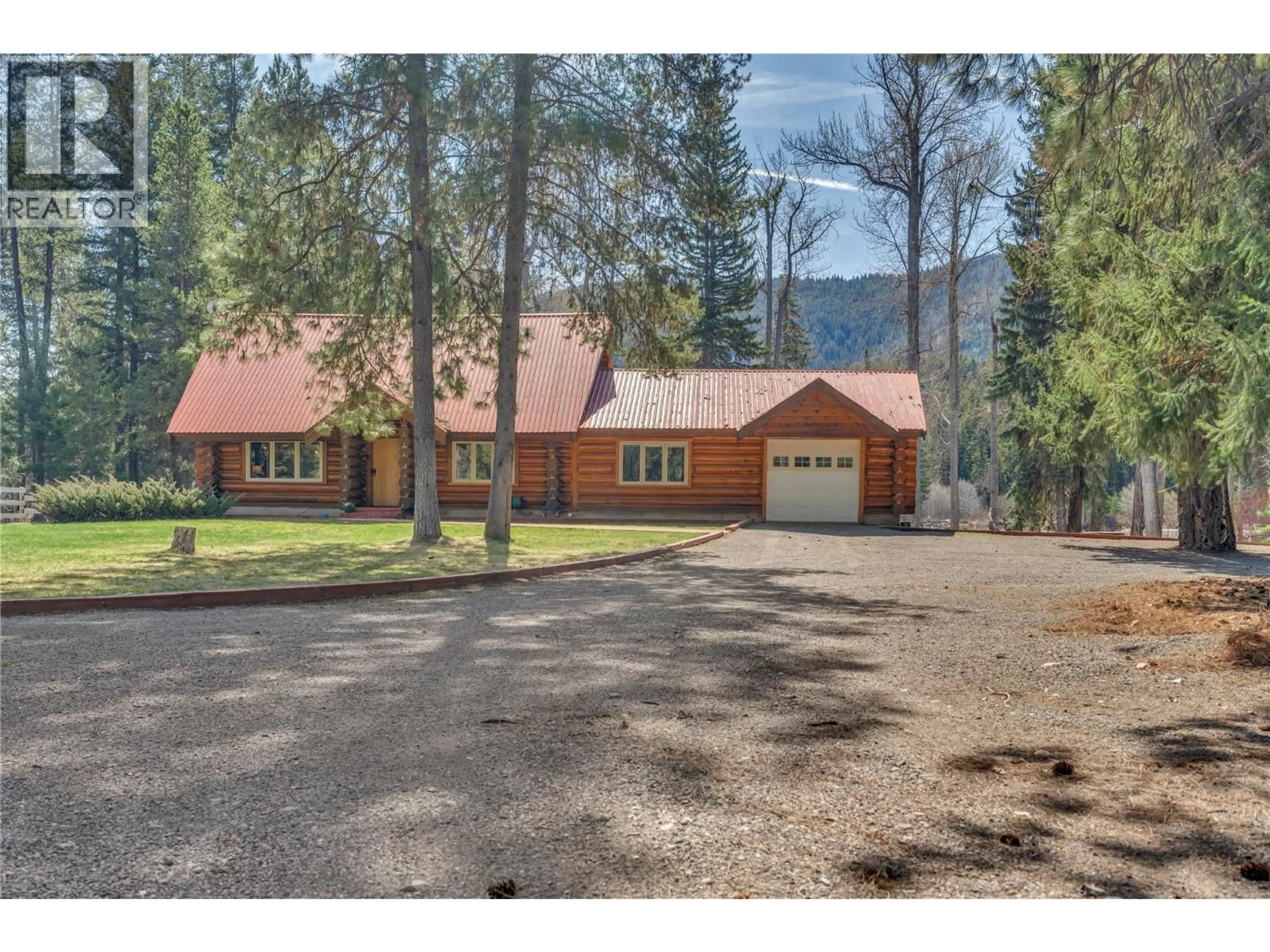 A pic from outside/outdoor area/front of a property/back of a property/a pic from drone, unknown for 2481 COALMONT ROAD, Coalmont-Tulameen British Columbia V0H1G0