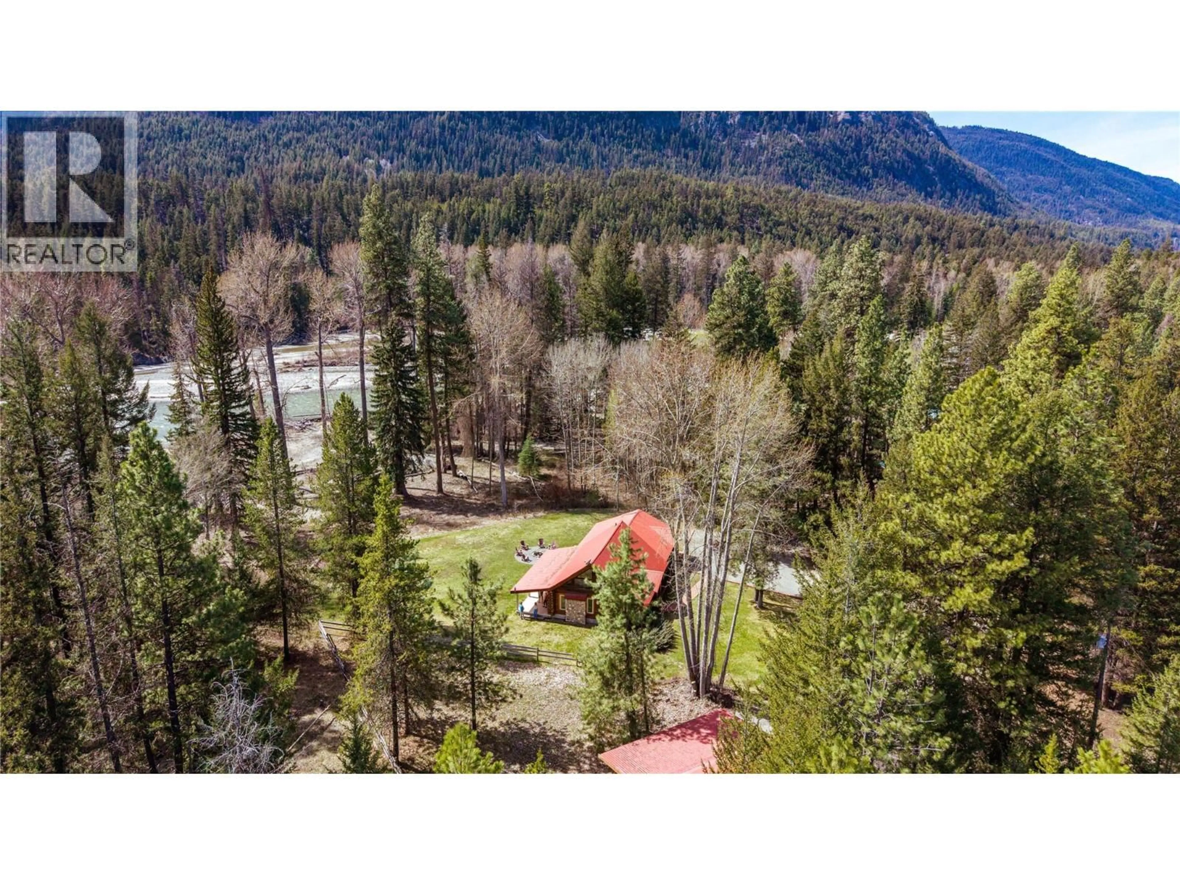 A pic from outside/outdoor area/front of a property/back of a property/a pic from drone, unknown for 2481 COALMONT ROAD, Coalmont-Tulameen British Columbia V0H1G0