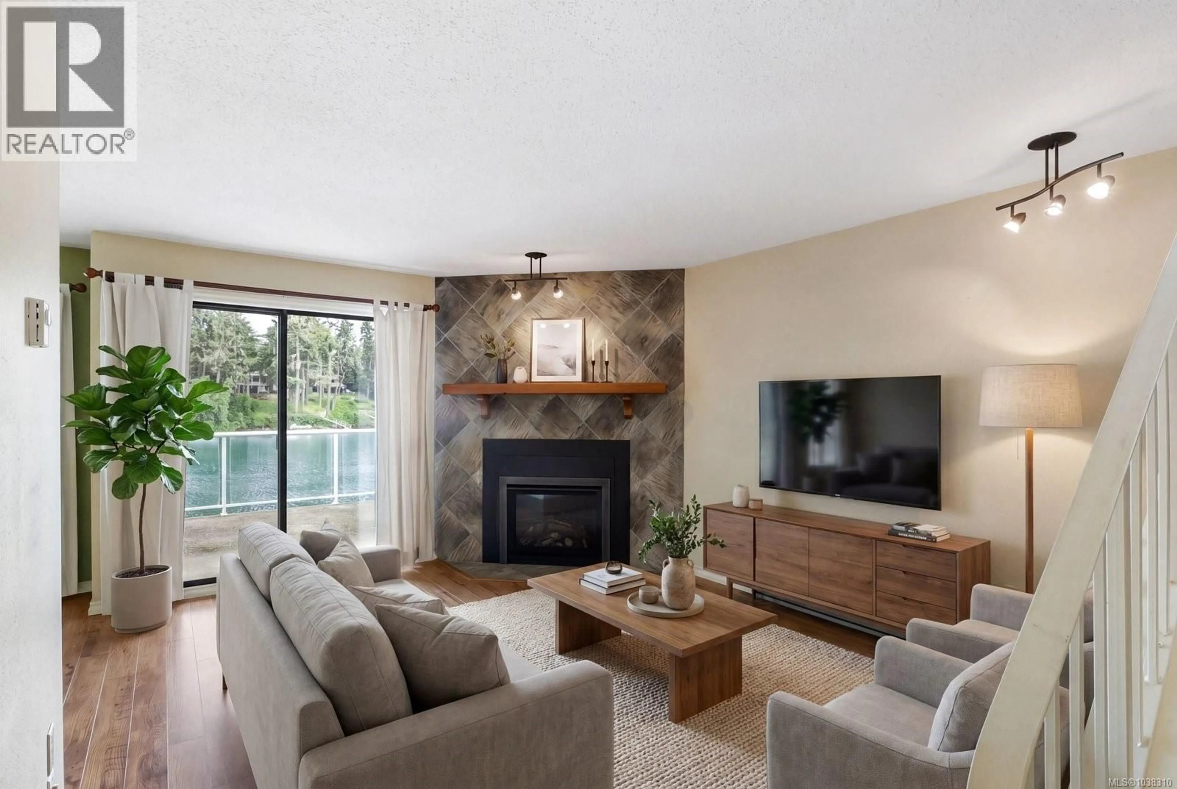 Living room with furniture, unknown for 3 - 67 GORGE ROAD WEST, Saanich British Columbia V9A1L9