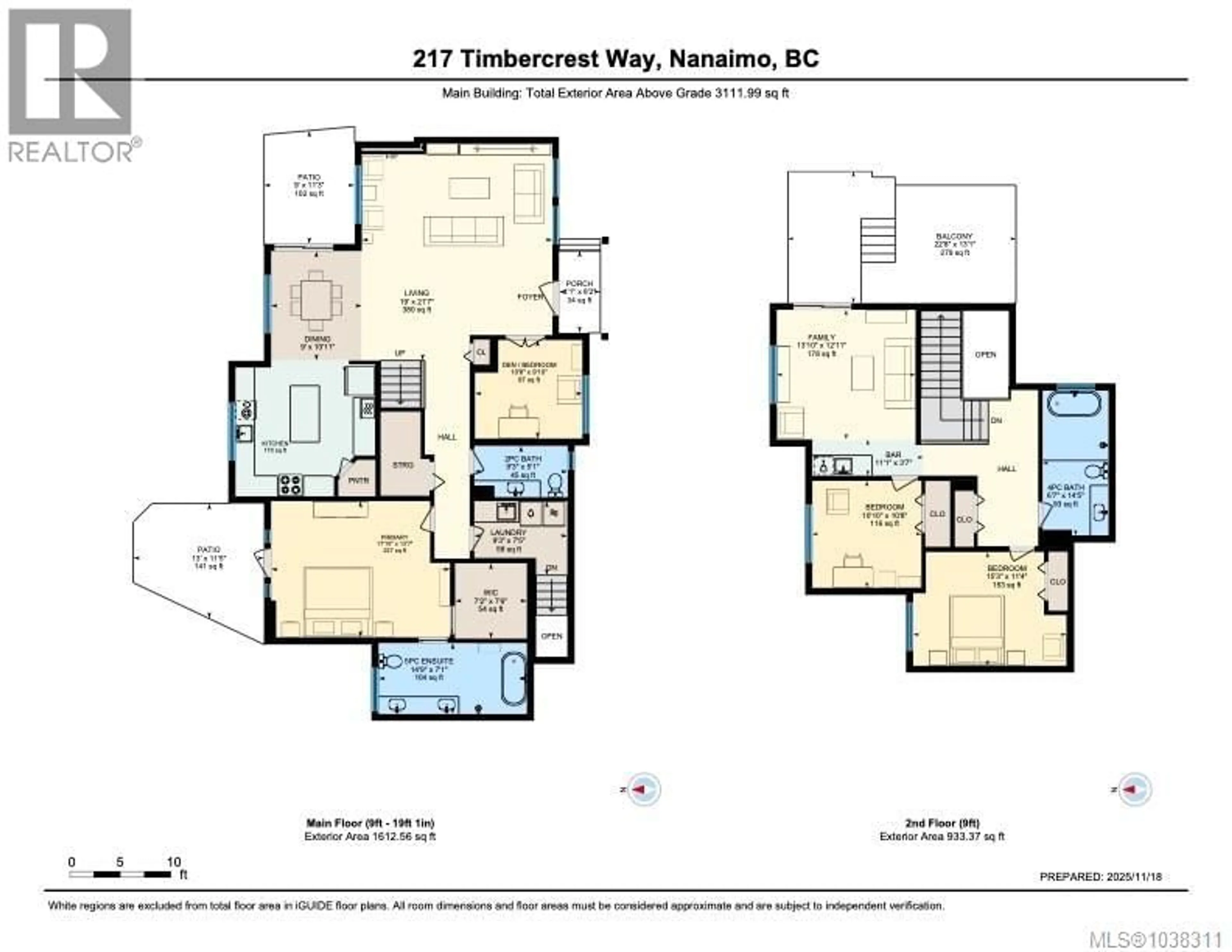 Floor plan for 217 TIMBERCREST WAY, Nanaimo British Columbia V9T0H1
