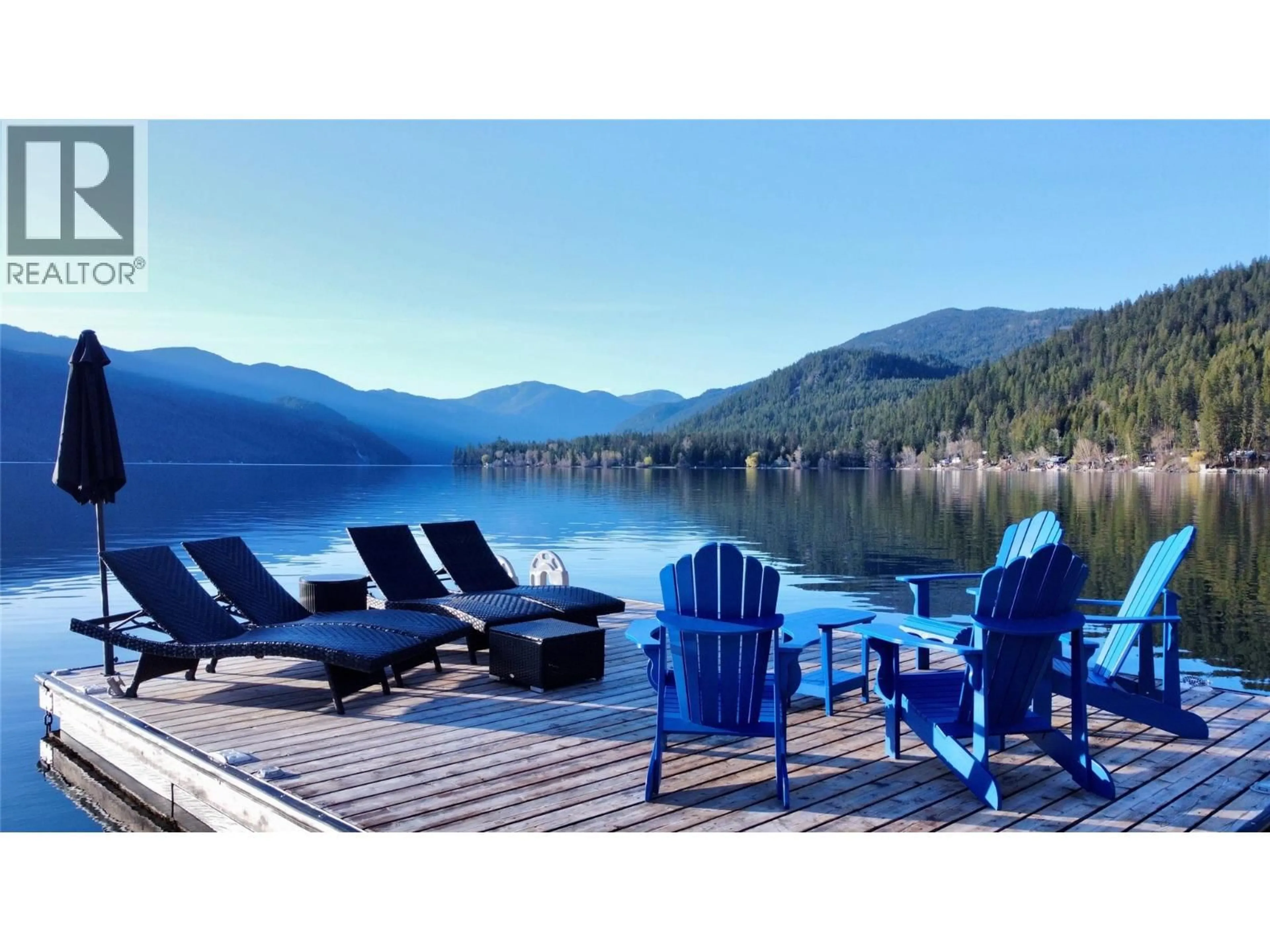 Patio, water/lake/river/ocean view for 3127 EAST LAKE DRIVE, Christina Lake British Columbia V0H1H2