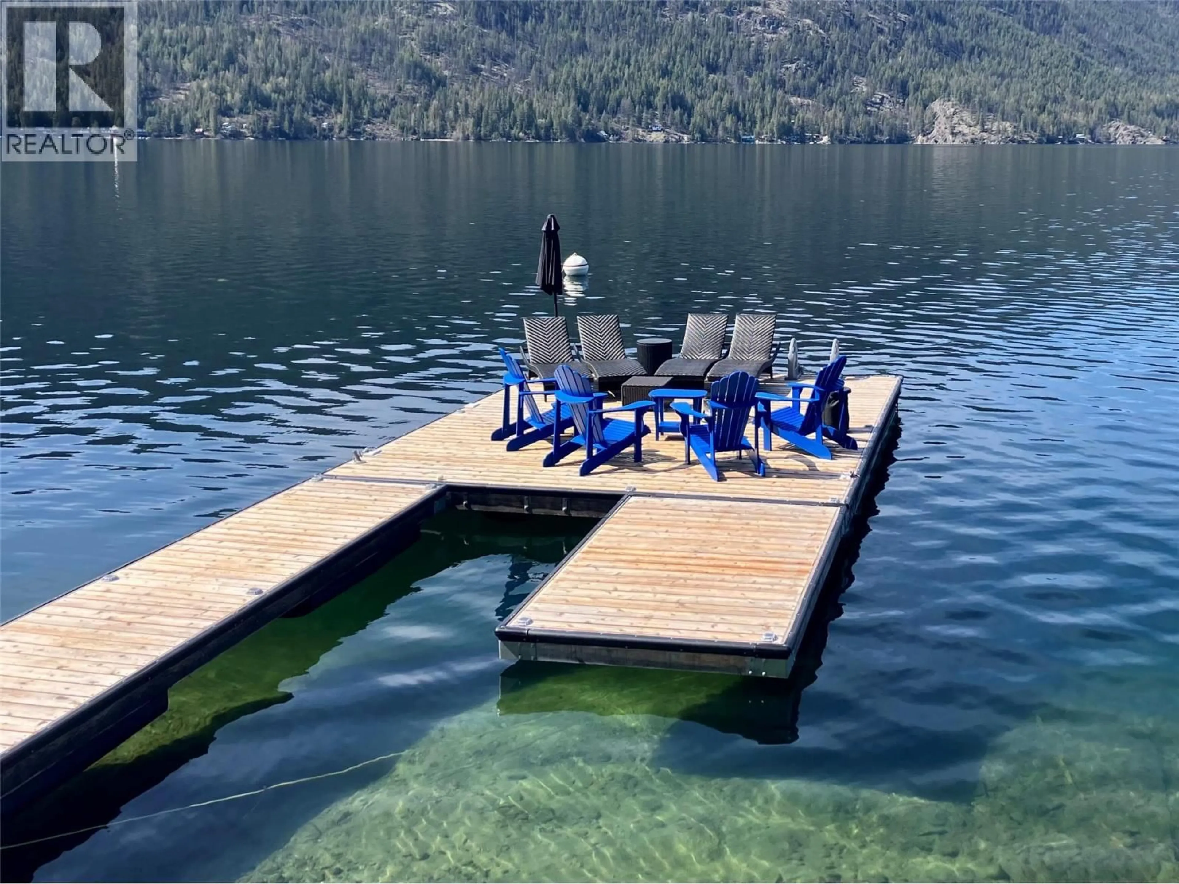 Patio, water/lake/river/ocean view for 3127 EAST LAKE DRIVE, Christina Lake British Columbia V0H1H2