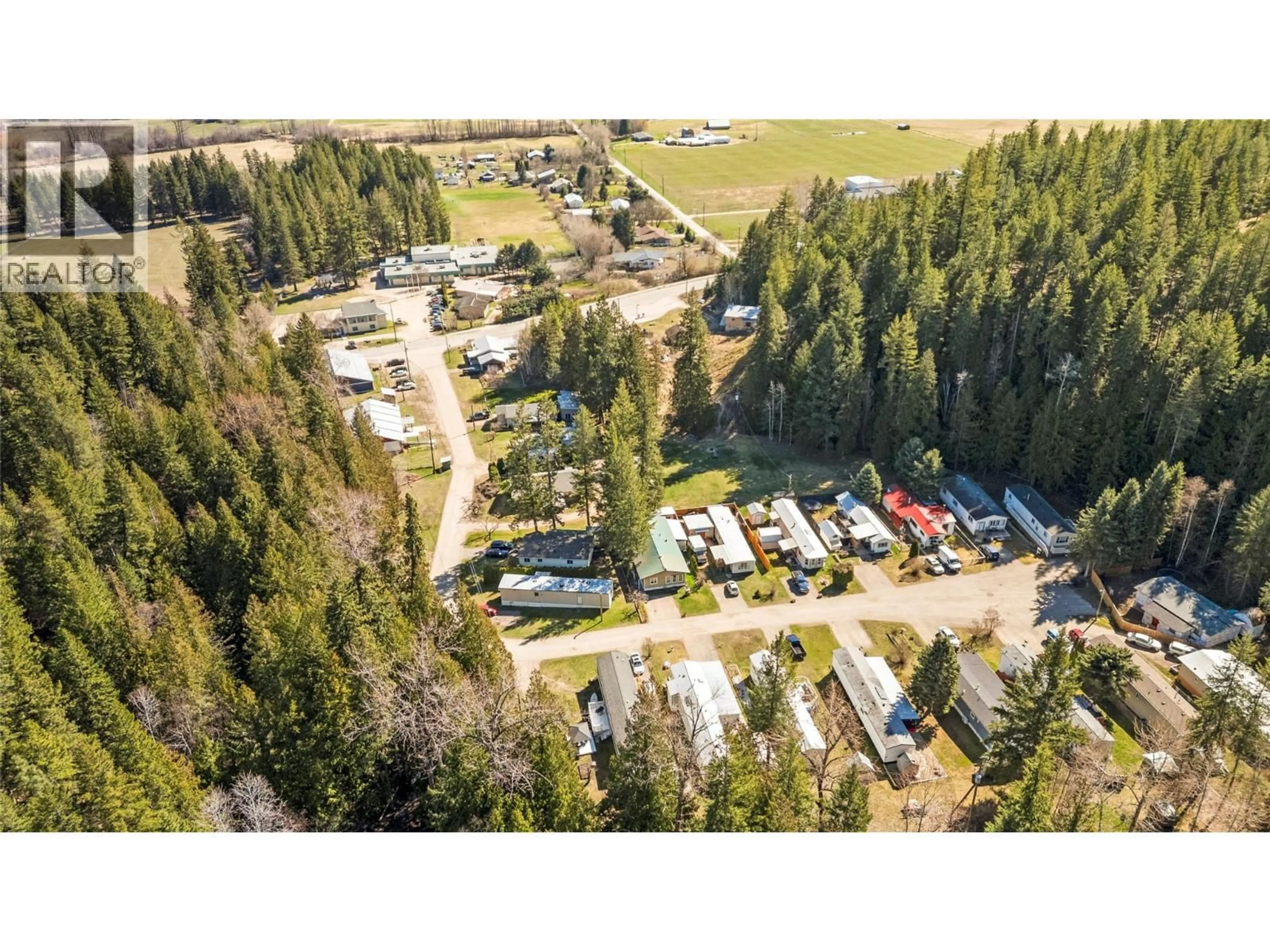A pic from outside/outdoor area/front of a property/back of a property/a pic from drone, unknown for 15 - 3063 HORNSBERGER ROAD, Salmon Arm British Columbia V1E4R8