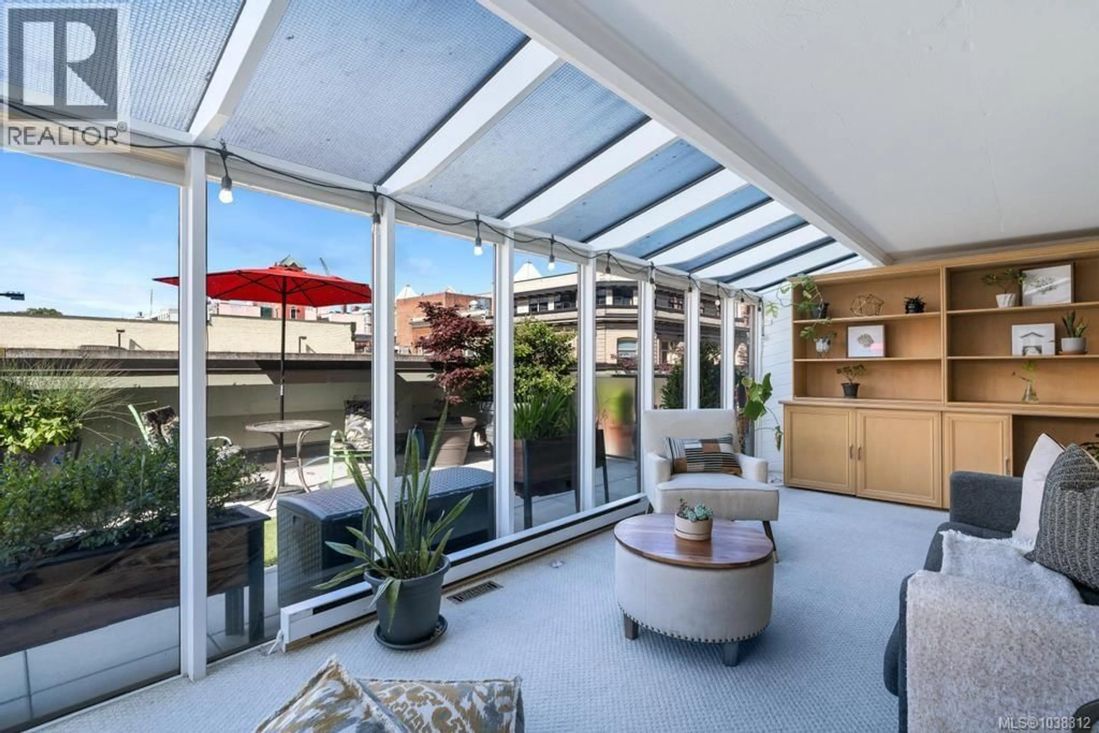 Patio, water/lake/river/ocean view for 306 - 525 BROUGHTON STREET, Victoria British Columbia V8W3E2