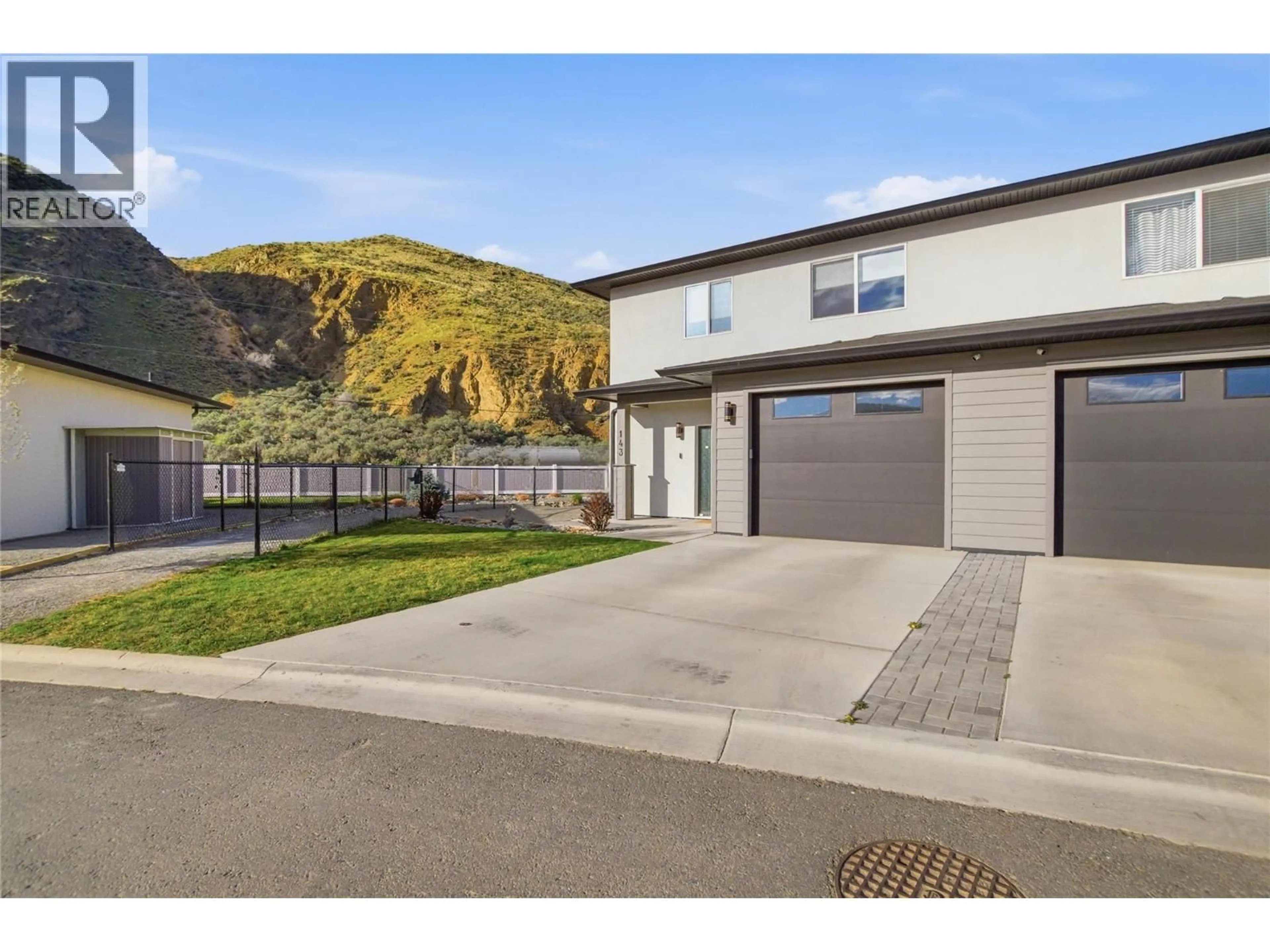 A pic from outside/outdoor area/front of a property/back of a property/a pic from drone, unknown for 143 - 2683 ORD ROAD, Kamloops British Columbia V2B0J2
