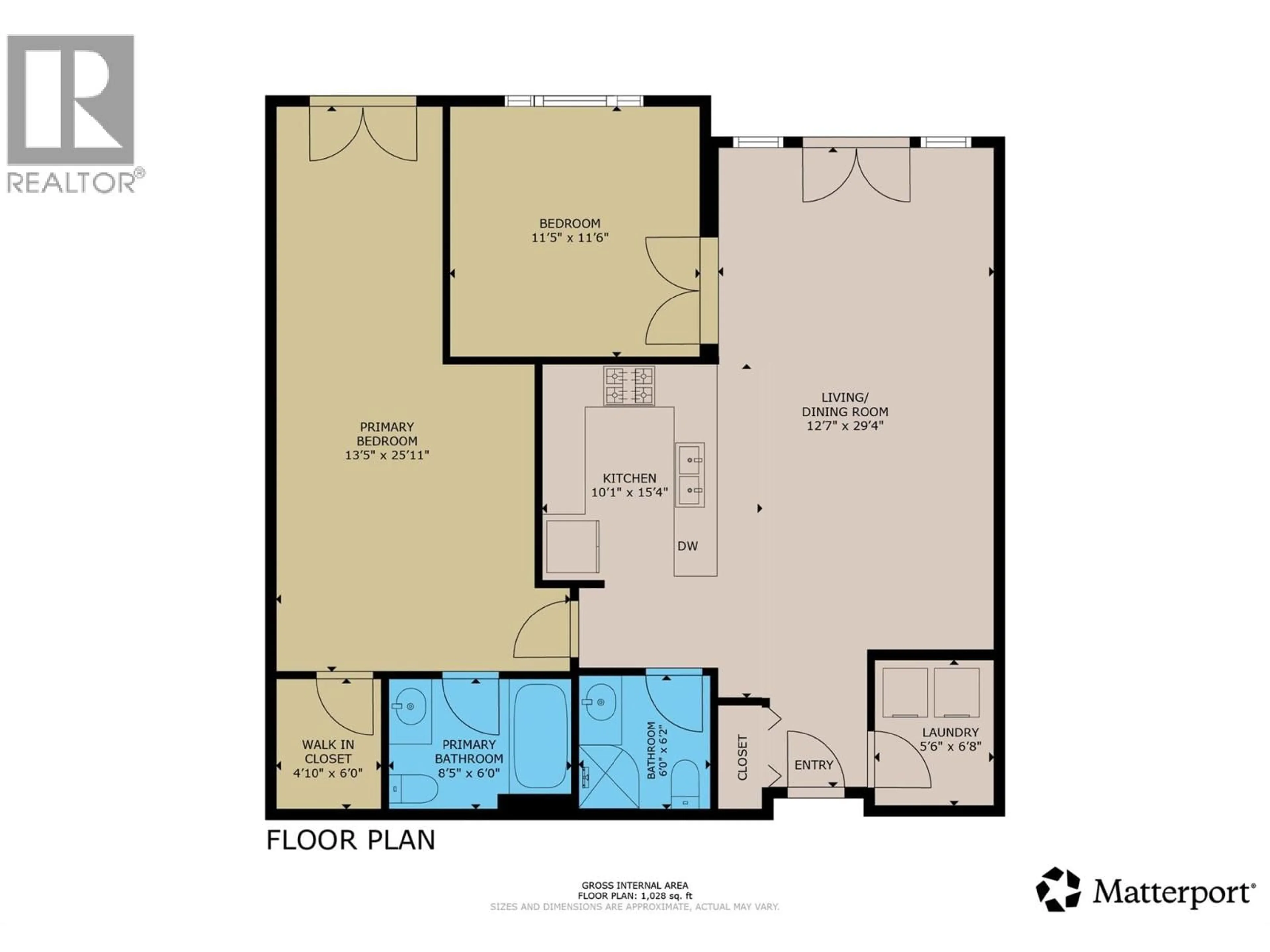 Floor plan for 302 - 909 RADIO AVENUE, Nelson British Columbia V1L3L2