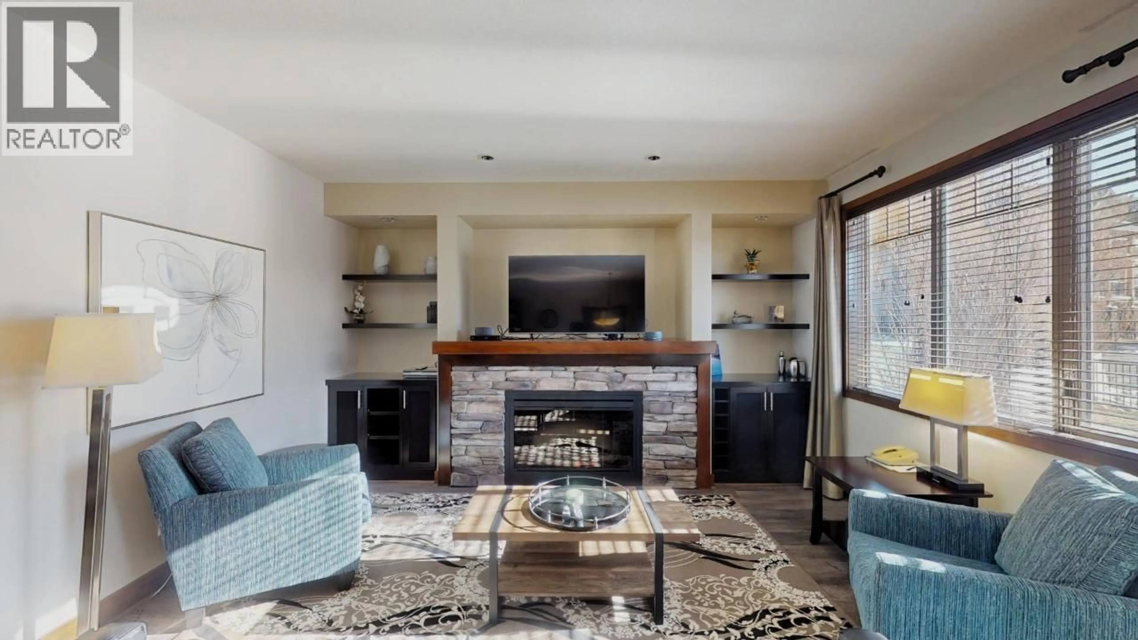 Living room with furniture, unknown for 813 B - 800 BIGHORN BOULEVARD, Radium Hot Springs British Columbia V0A1M0